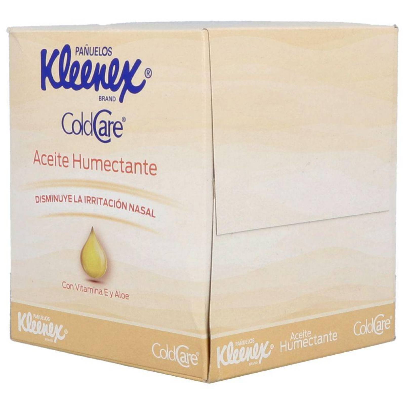 Kleenex Pañuelos Cold Care Aceite Humec C/65 