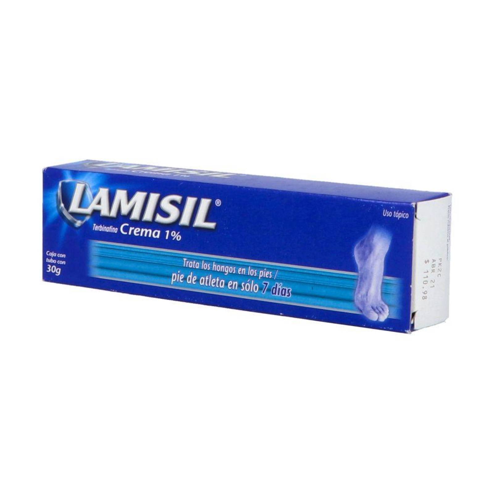 Lamisil Crema 1 % Caja con Tubo Con 30 g 