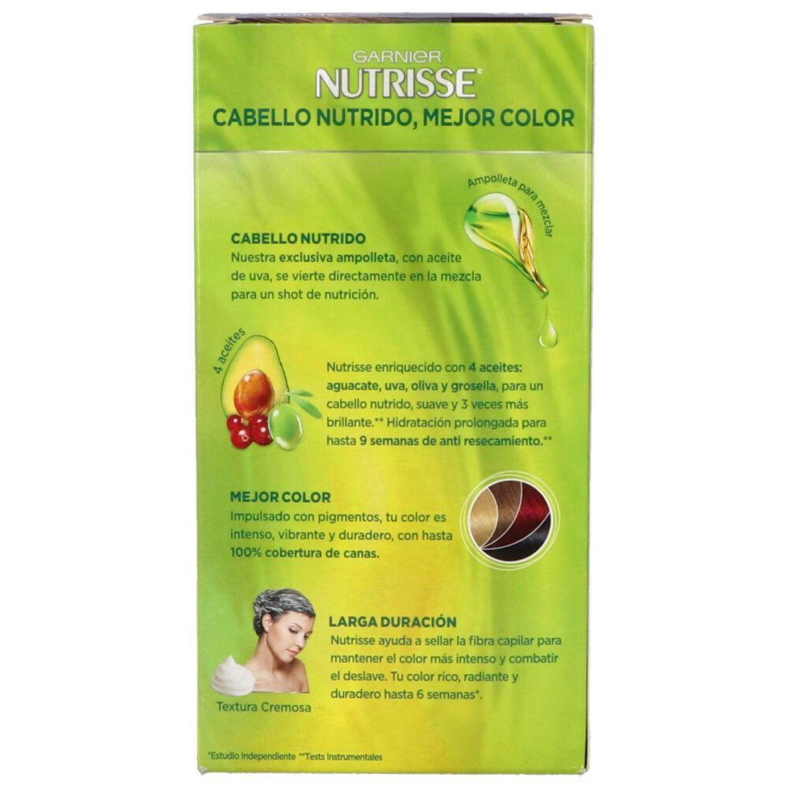 Garnier Nutrisse Tinte En Crema Caja Con 1 Aplicación Color Moca 40 