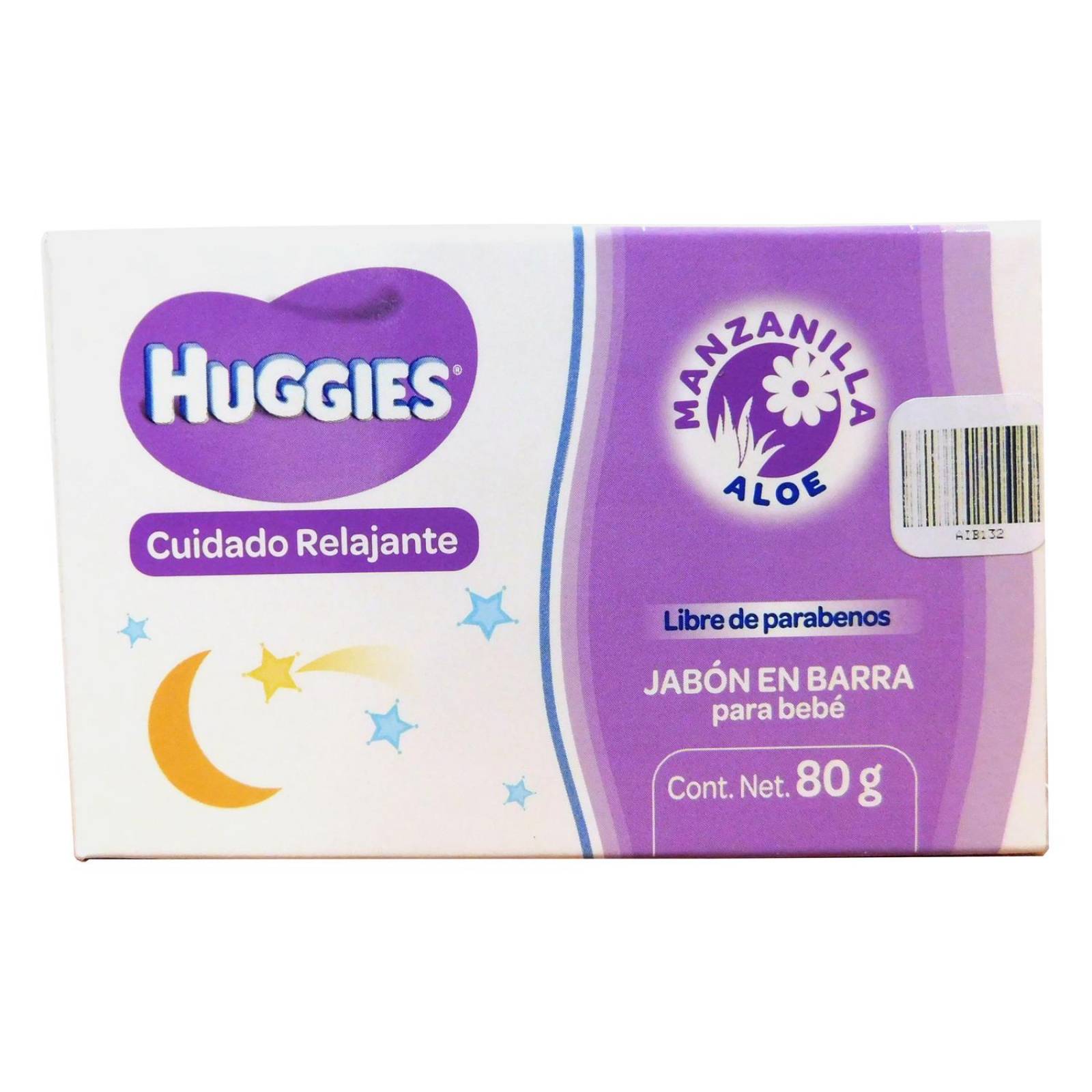 Jabón Huggies Relajante Barra Con 75 g 