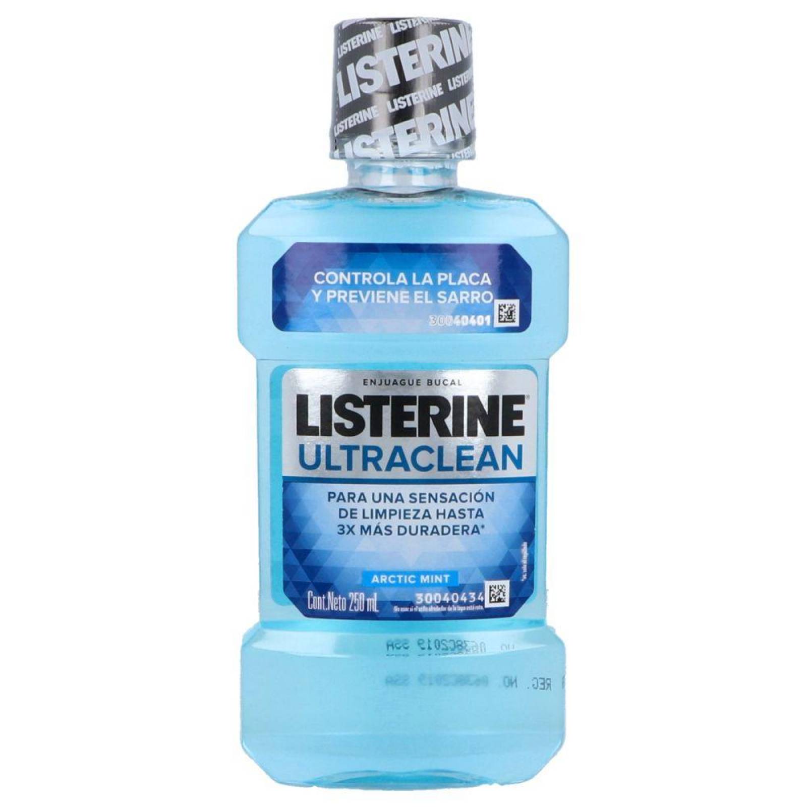 Listerine Ultraclean Antiséptico Bucal Botella Con 250mL 