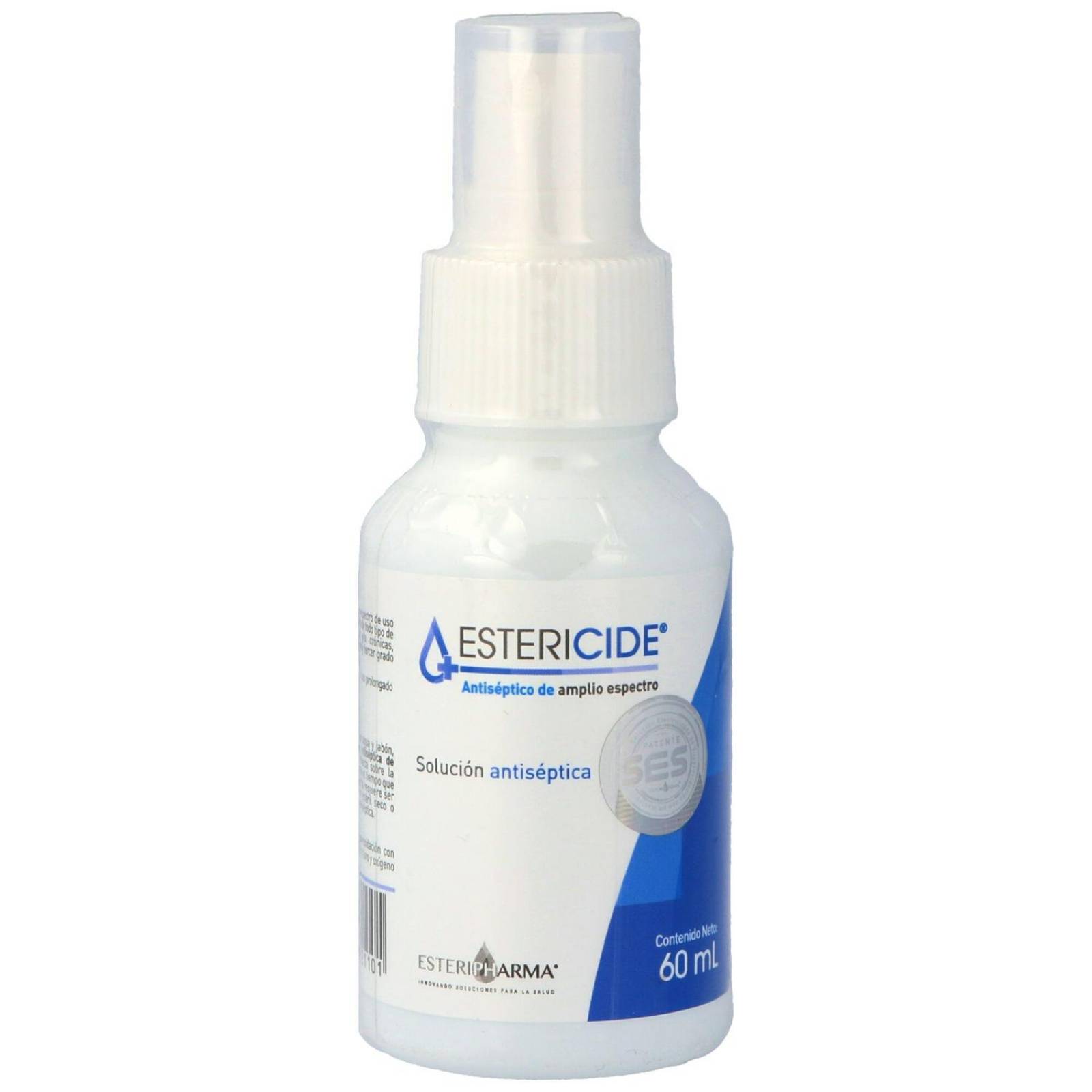 Estericide Solución Antiséptica Frasco Spray Con 60 mL 
