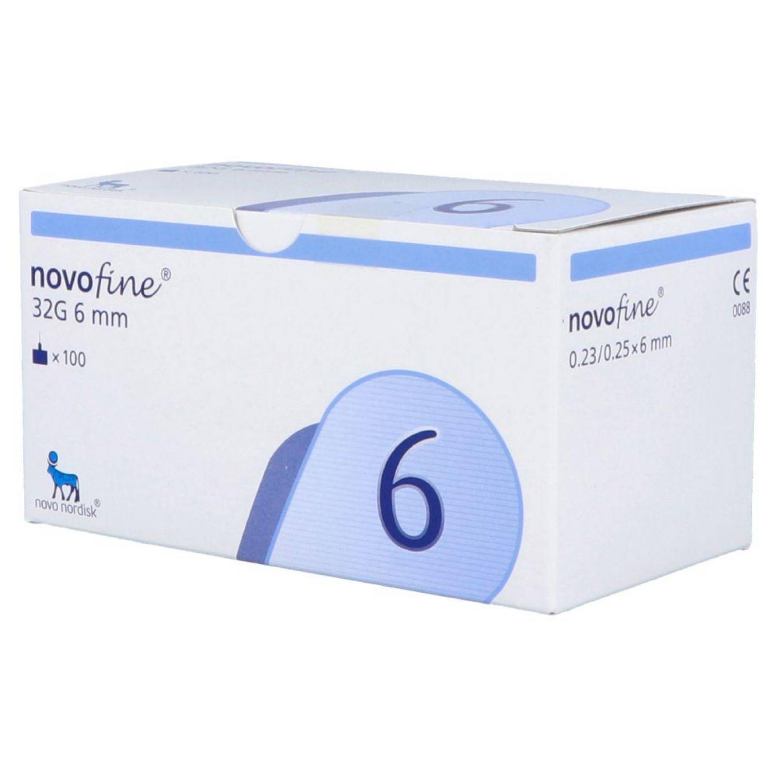 Novo Fine 32 g Super Flow Caja Con 100 Agujas 