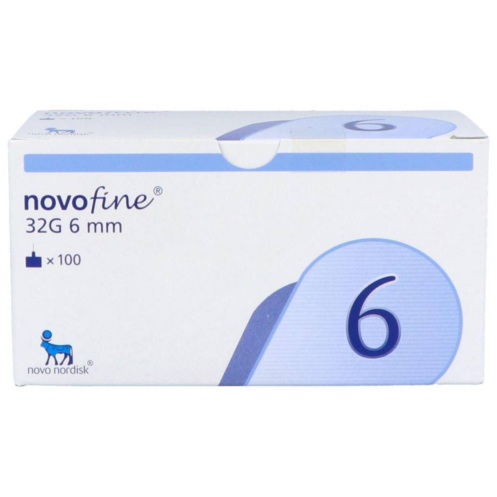 Novo Fine 32 g Super Flow Caja Con 100 Agujas 