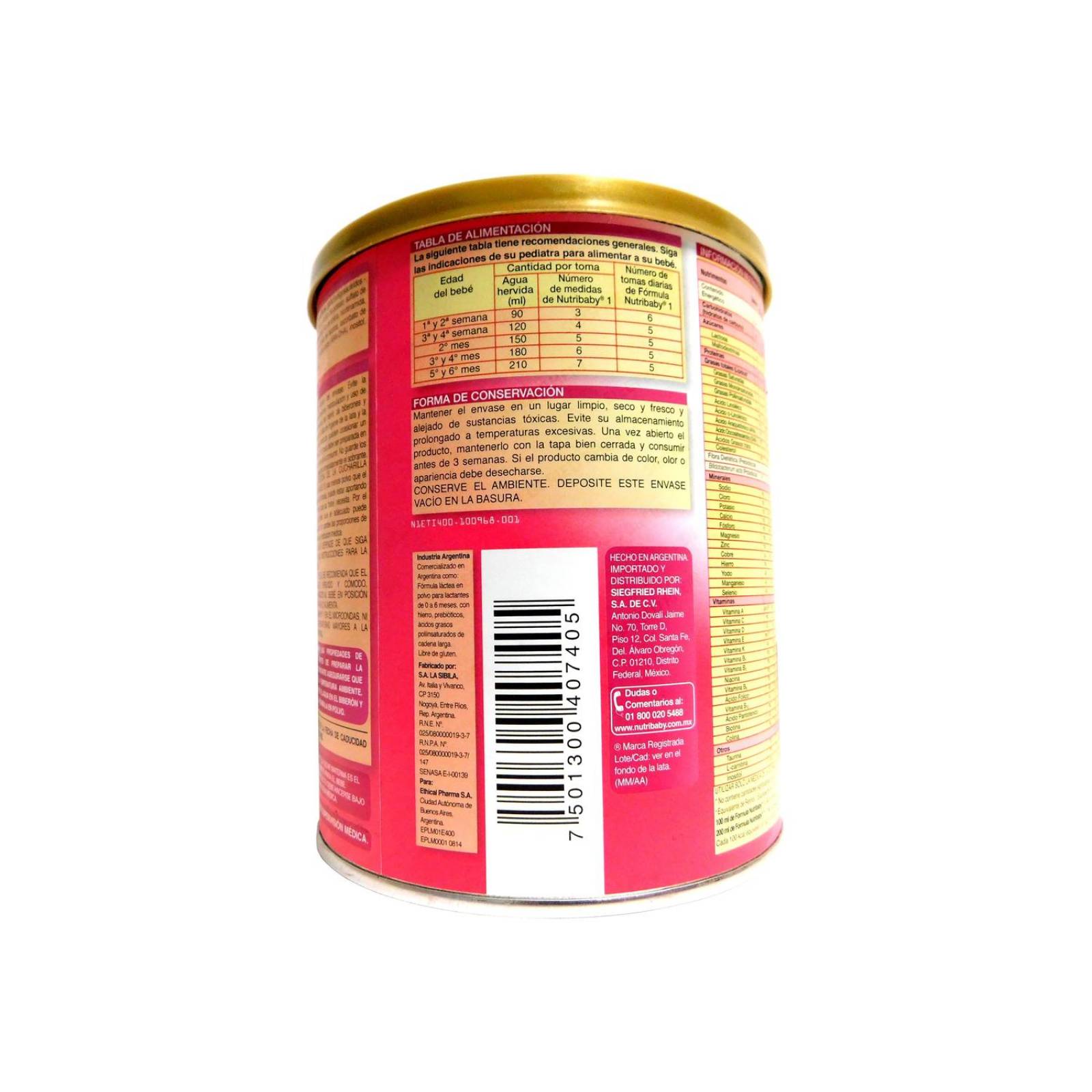 Nutribaby Premium 1 0 A 6 Meses 400 g 