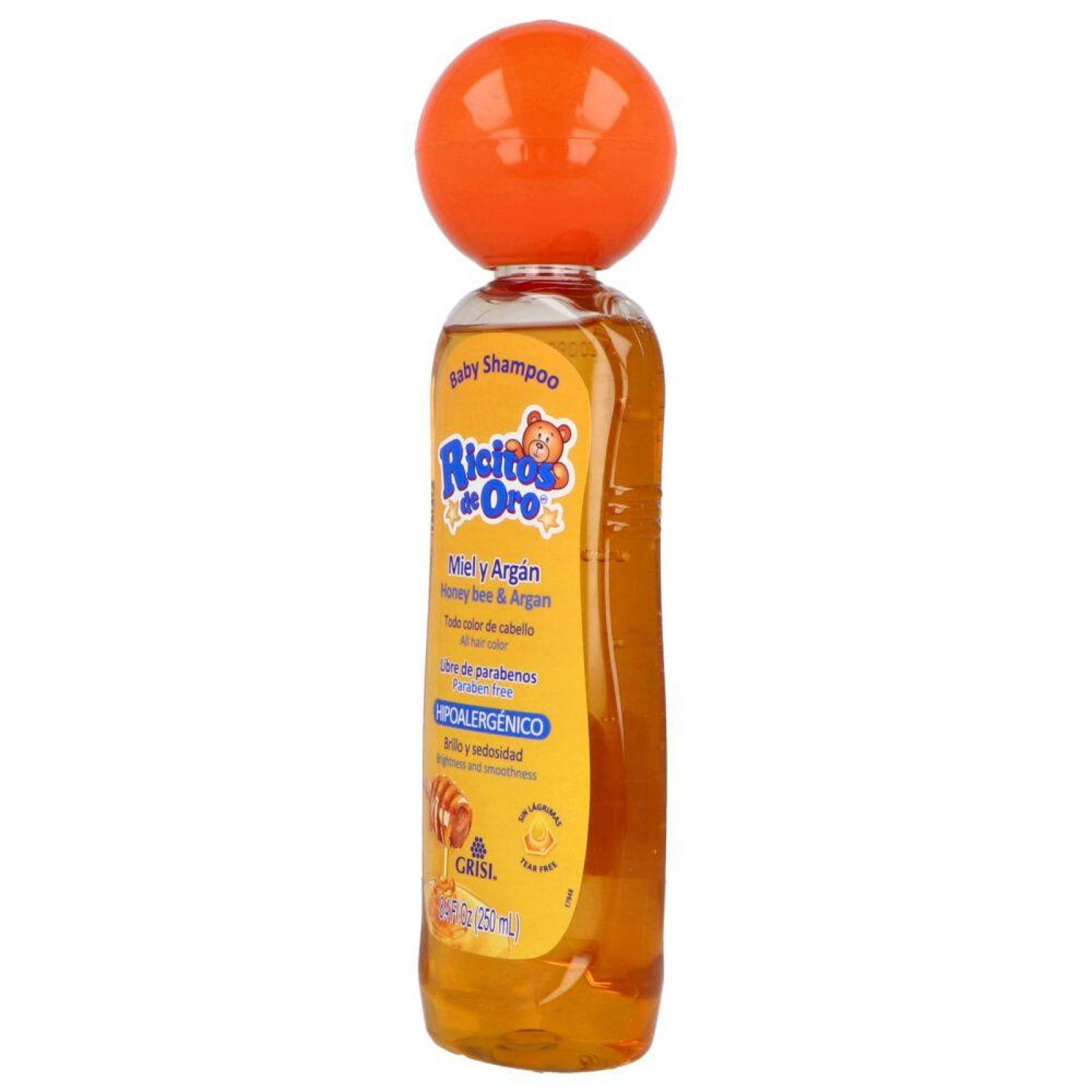 Baby Shampoo Ricitos De Oro Miel Botella Con 250mL 