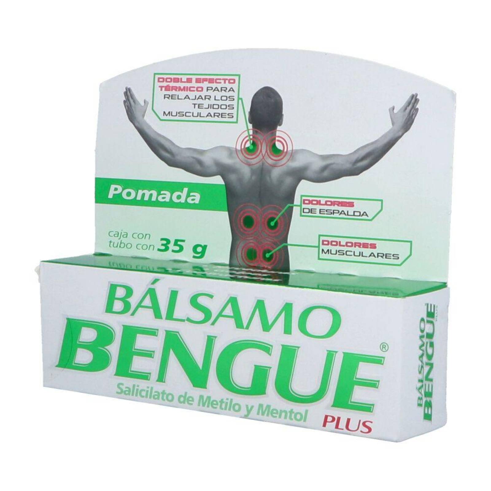 Bálsamo Bengue Plus 35 g Caja Con 1 Tubo 
