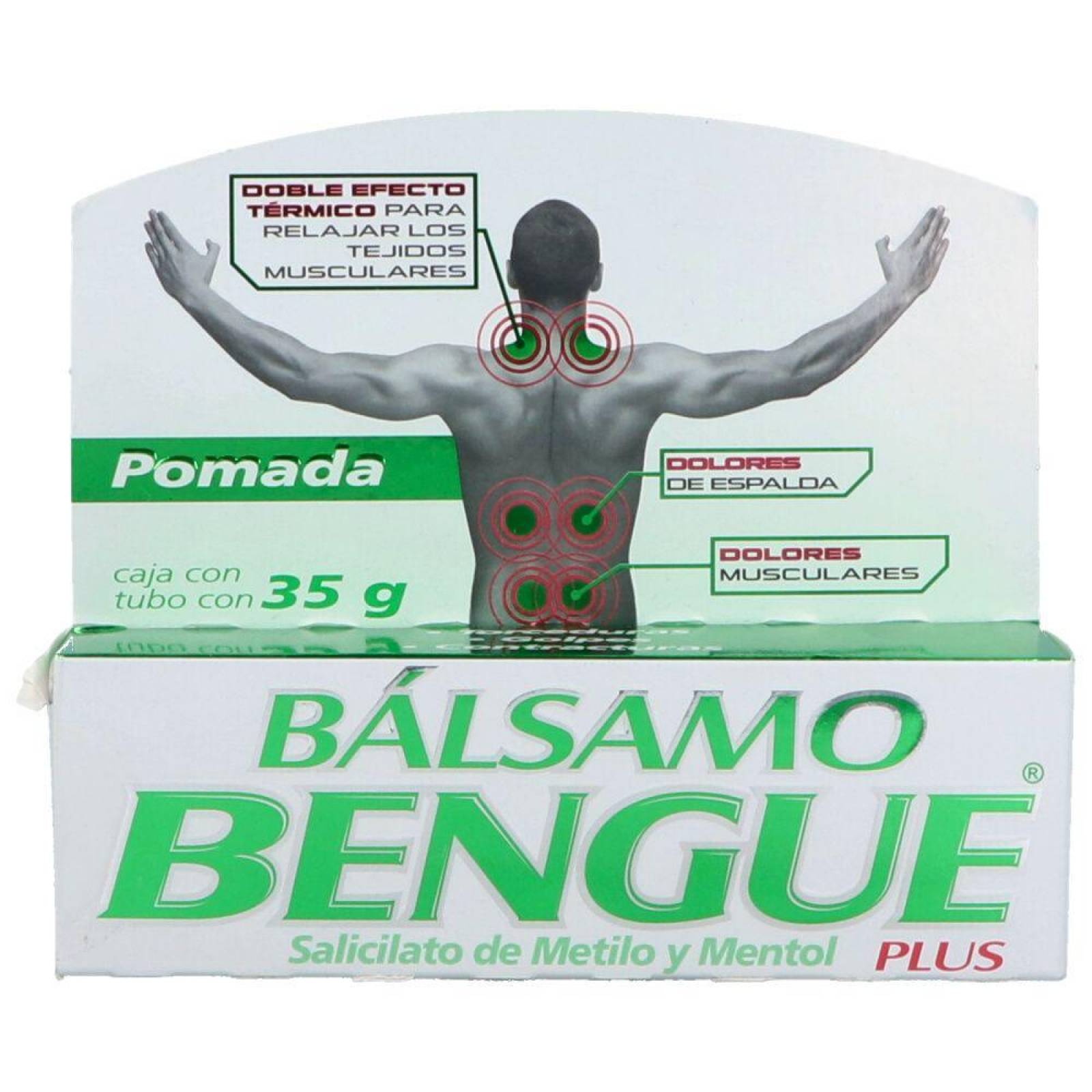 Bálsamo Bengue Plus 35 g Caja Con 1 Tubo 
