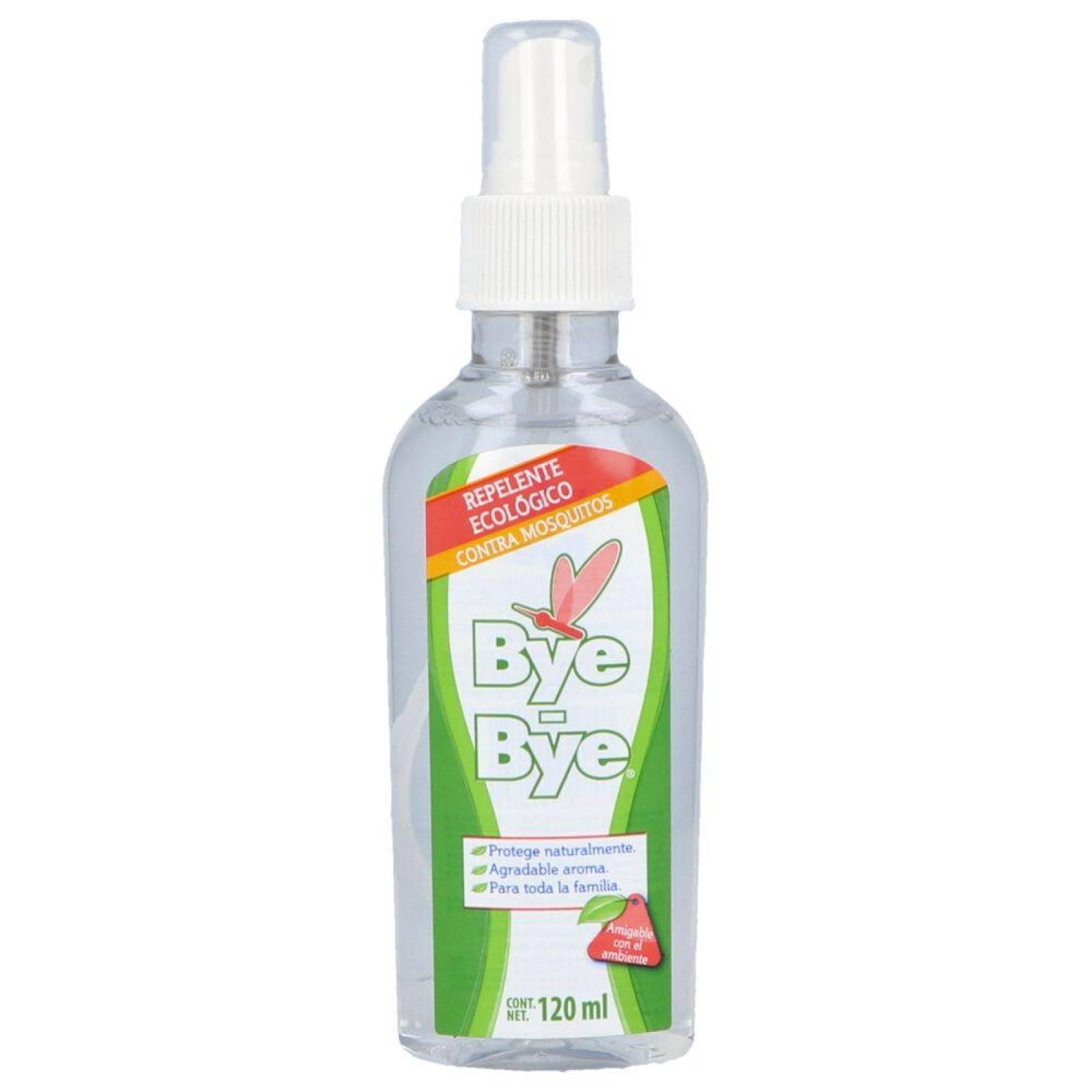 Bye Bye Repelente Ecológico Frasco Con Solución Con 120 Ml 