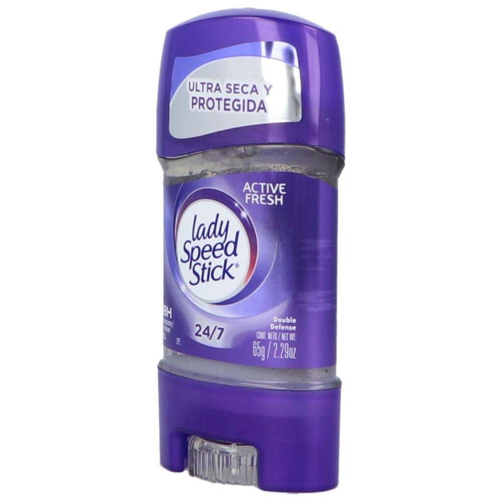 Desodorante Lady Speed Stick Double Defense Gel Barra Con 65 g 