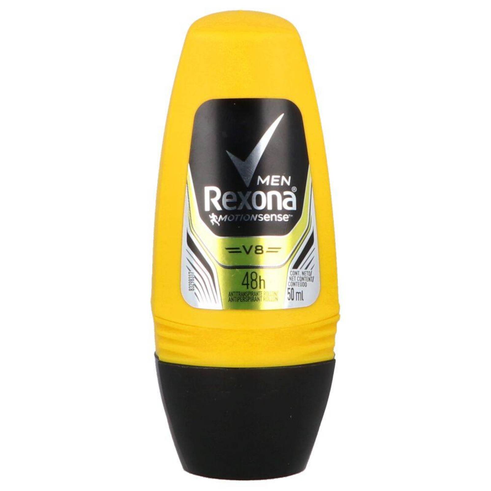 Rexona Desodorante Men V8 Roll-On Con 50 Ml 
