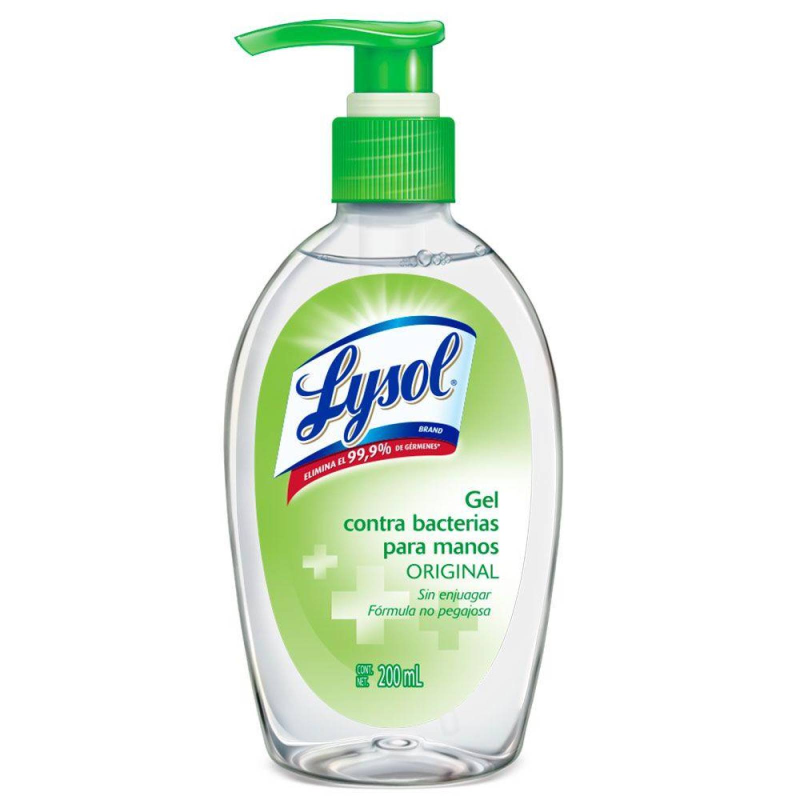 Lysol Gel Antibacterial Para Manos Envase Con 200 Ml 