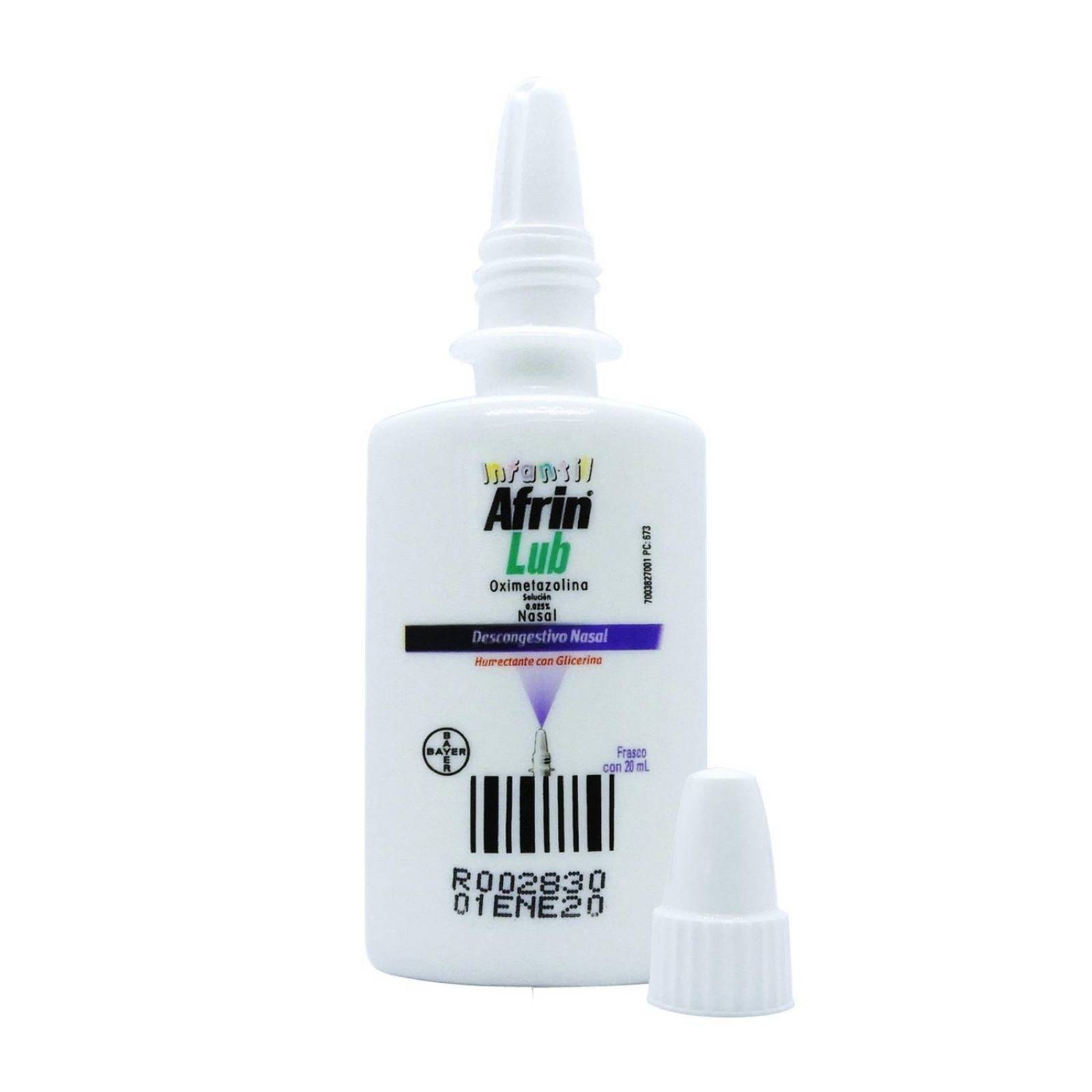 Afrin Lub Infantil Caja Con Frasco Con 20 mL 