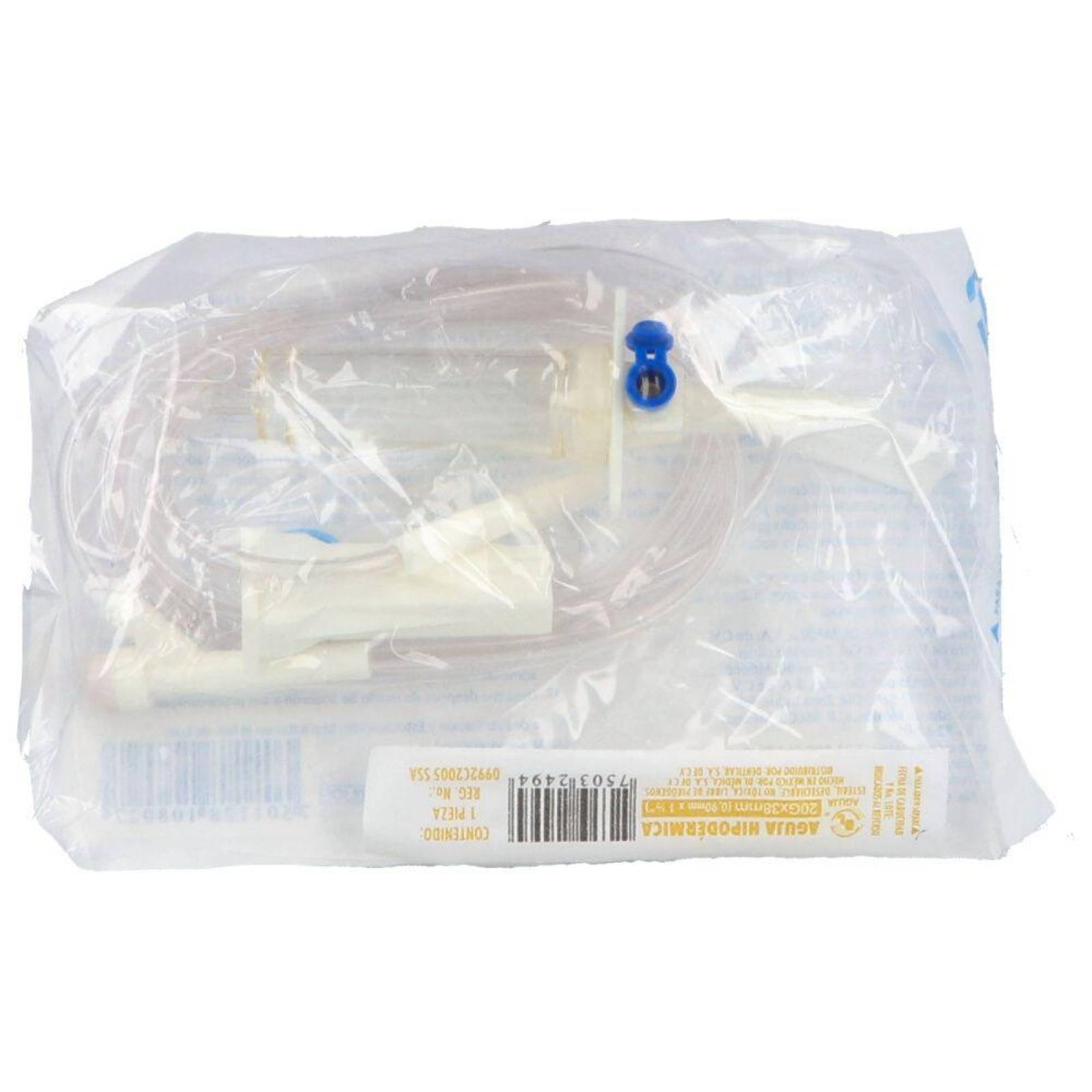 Equipo Venoclisis Empaque Con 1 Pieza 