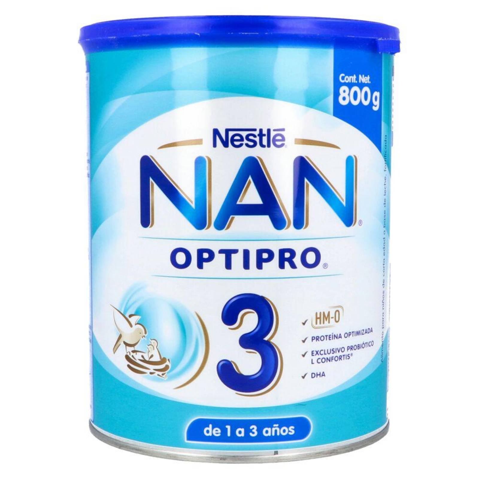 NAN 3 Optipro Polvo en Lata 800 g 