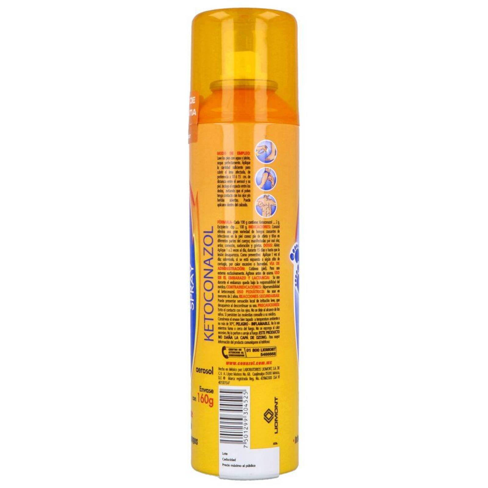 Conazol Spray 2% Envase Con 160 g 