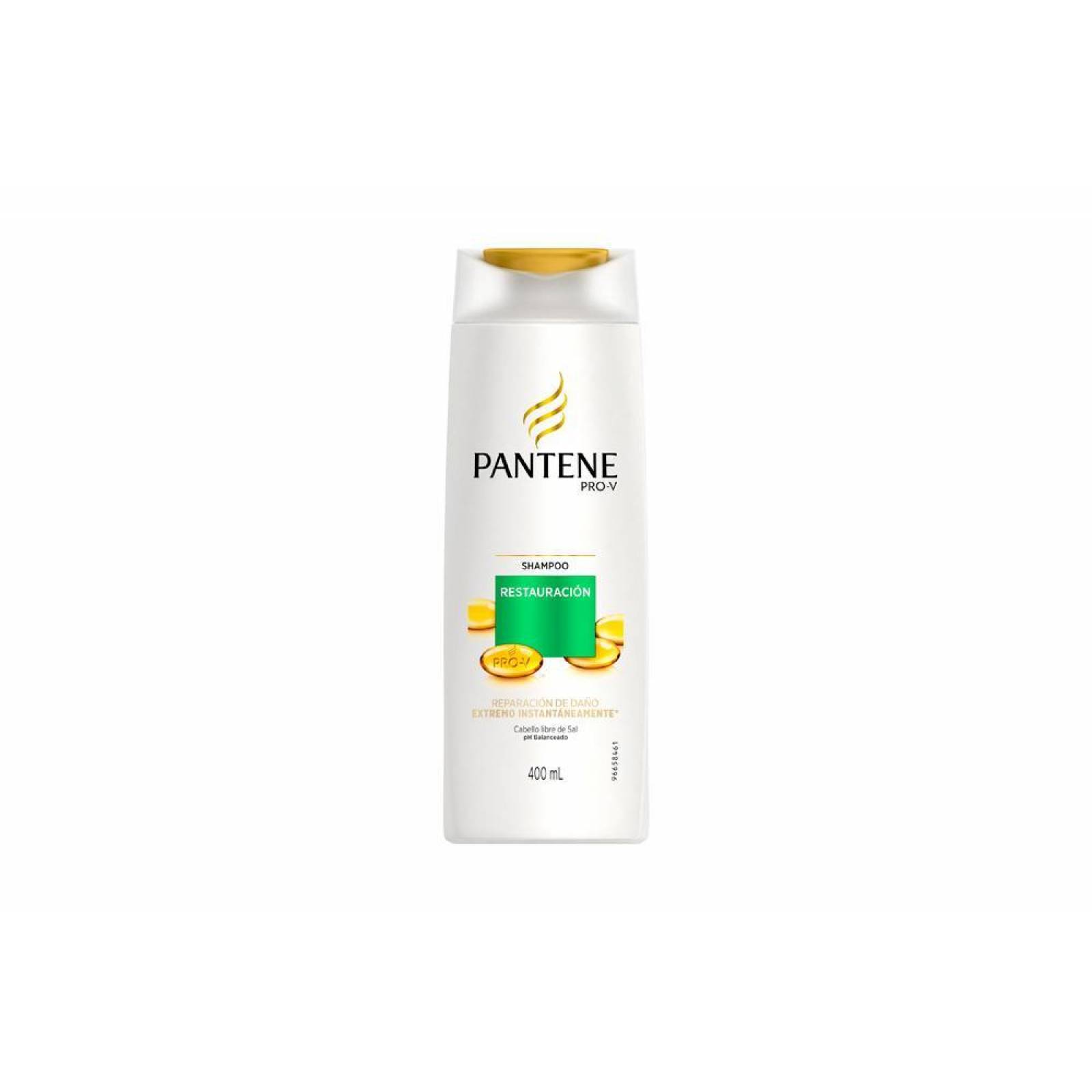 Shampoo Pantene Fórmula Provitaminas Frasco Con 400 Ml - Restauración 