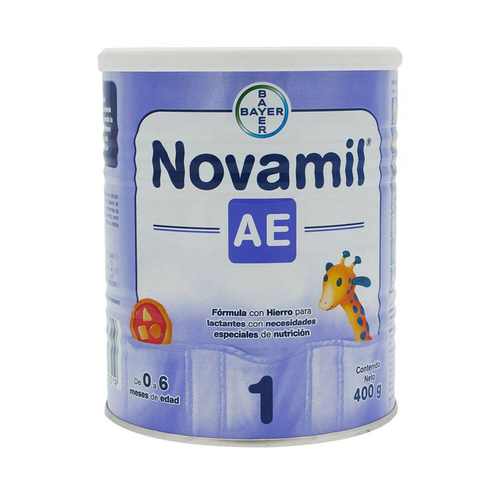 Novamil AE 1 0-6 Meses Lata Con 400 g 