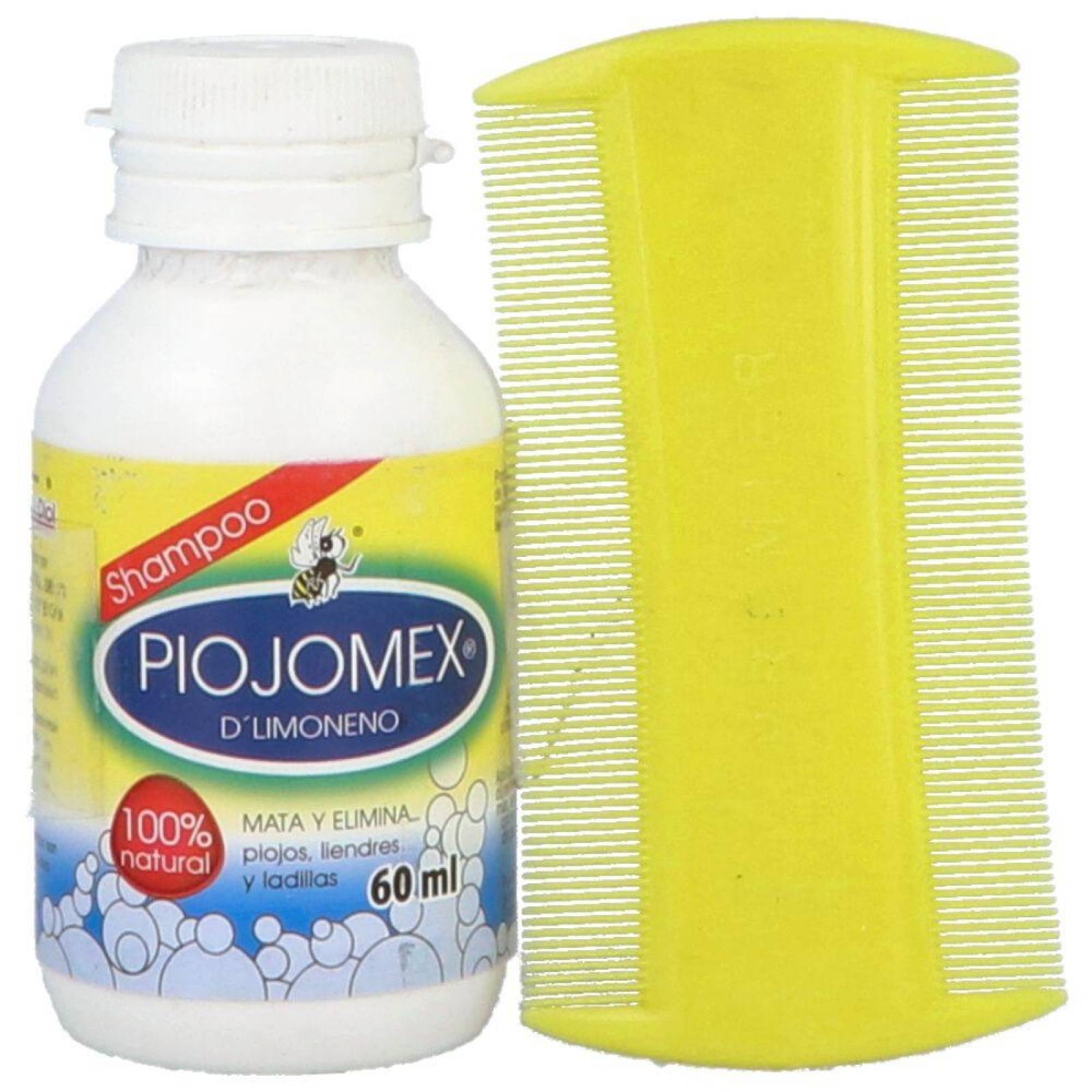 Piojomex Shampoo Anti-Piojos Frasco Con 60mL 