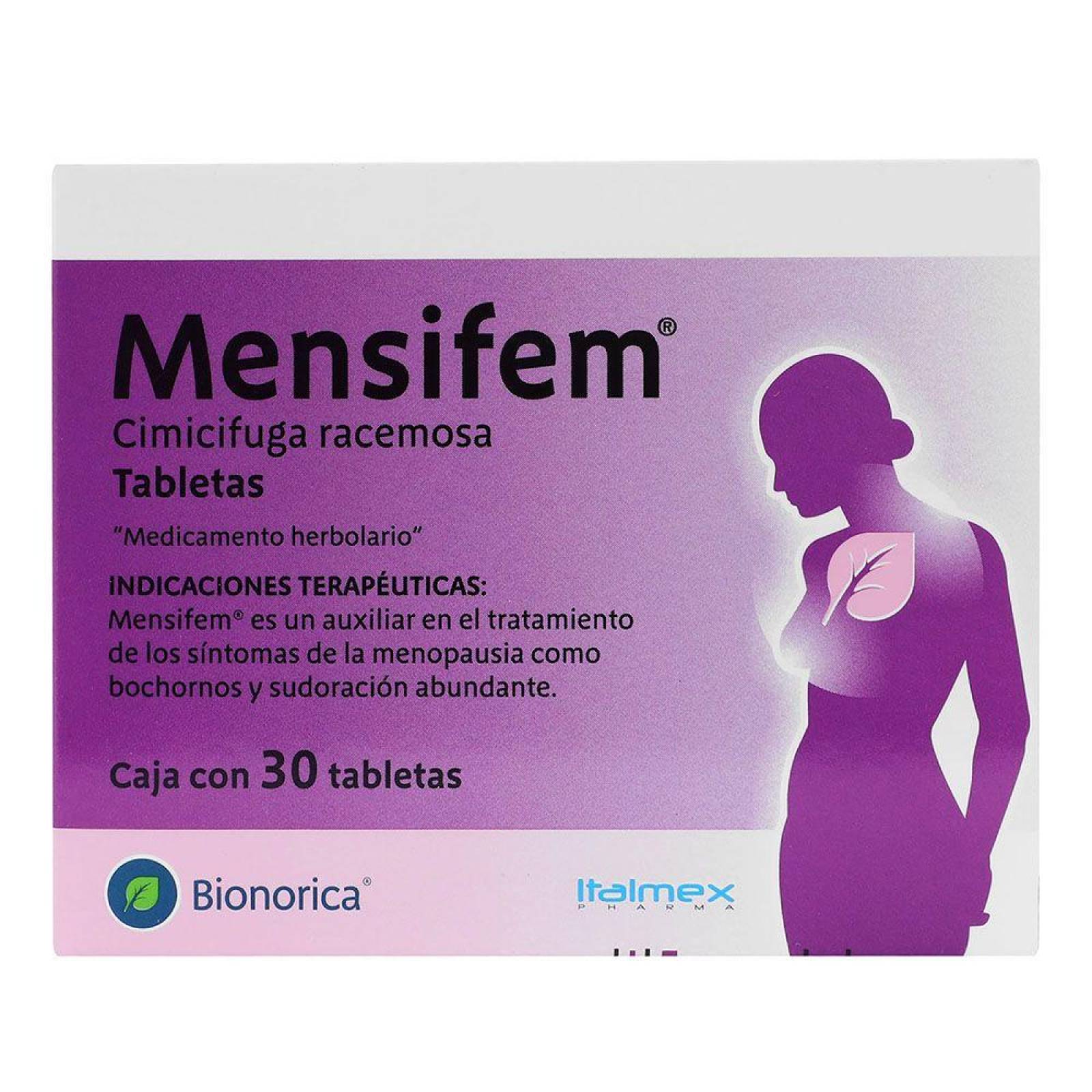 Mensifem 2.8 mg Caja Con 30 Tabletas 