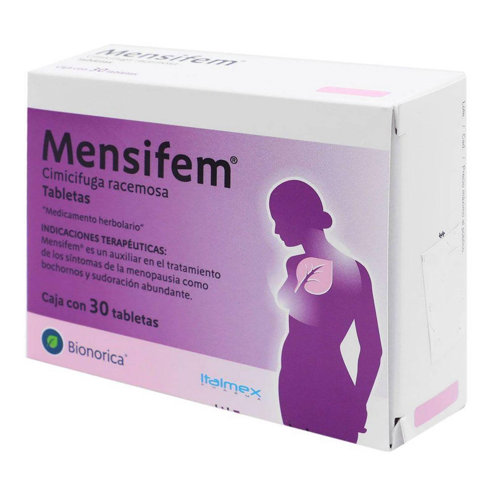 Mensifem 2.8 mg Caja Con 30 Tabletas 
