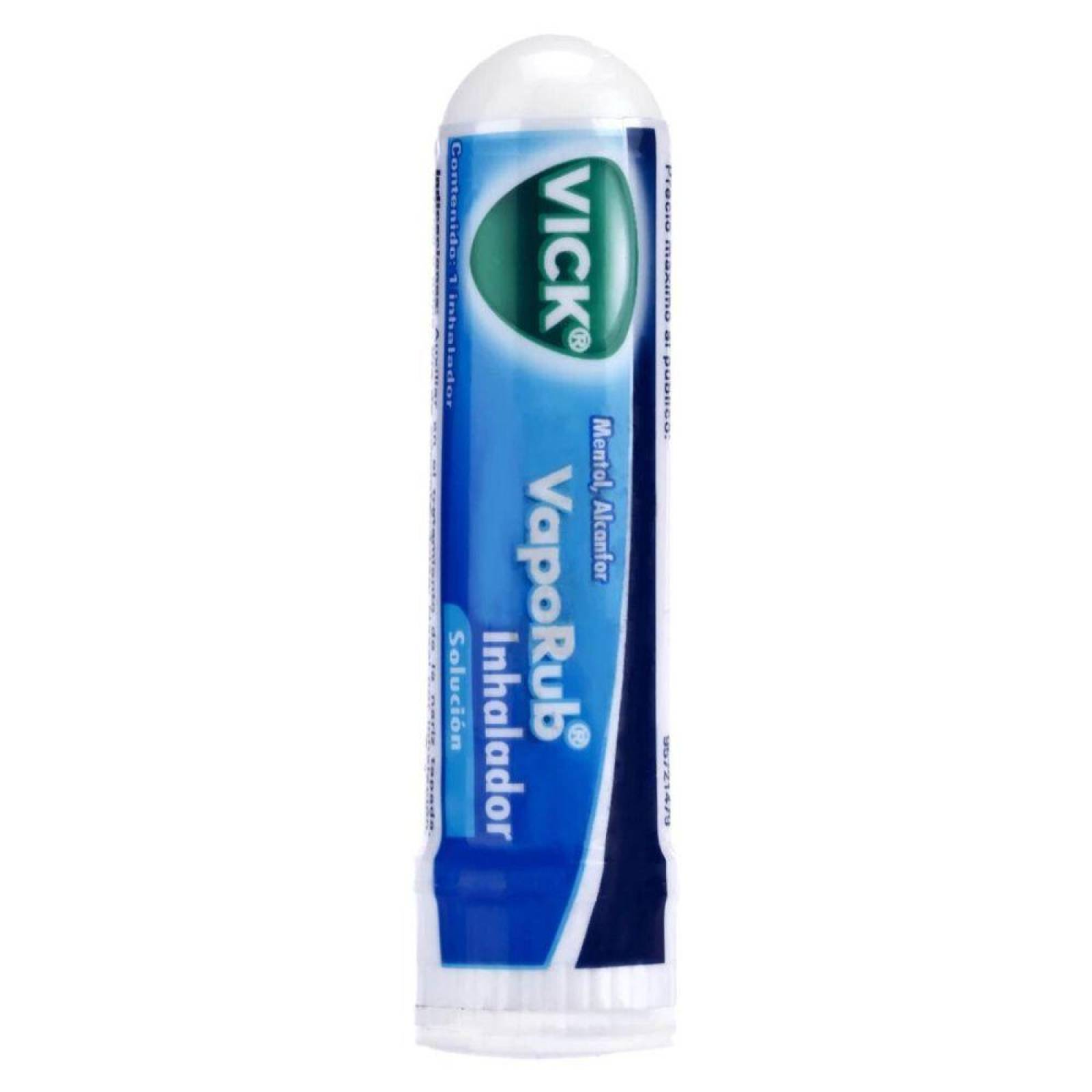 Vick VapoRub Inhalador para la congestión Nasal .5 ml Caja con 12 piezas 