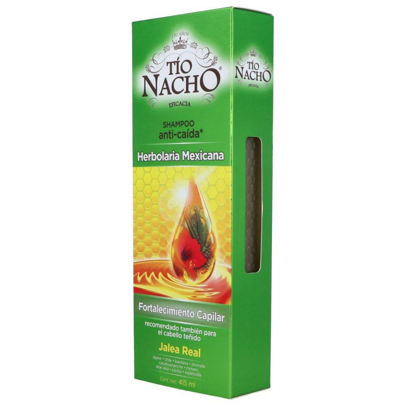Tío Nacho Shampoo Jalea Real Caja Con Frasco Con 415 mL 