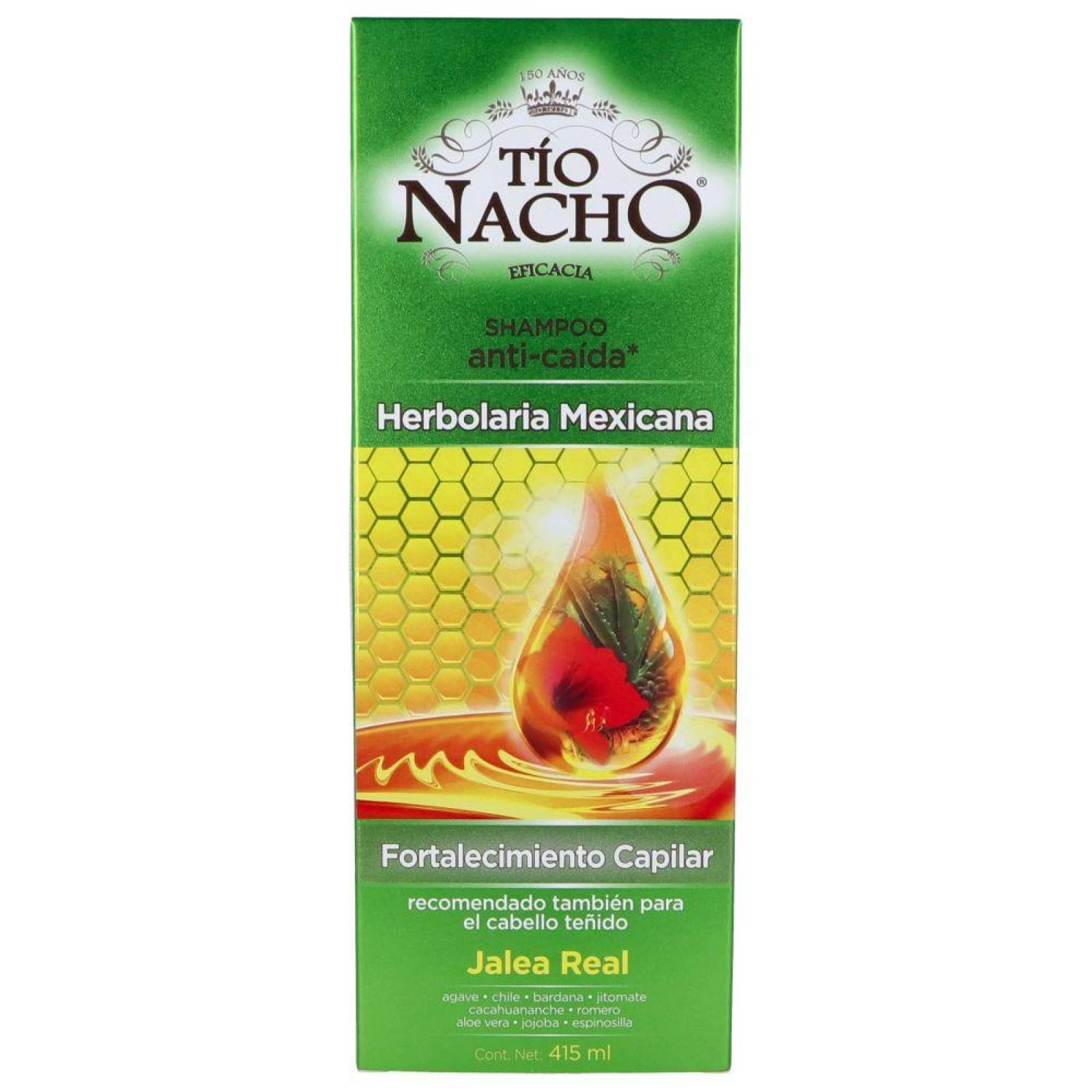 Tío Nacho Shampoo Jalea Real Caja Con Frasco Con 415 mL 