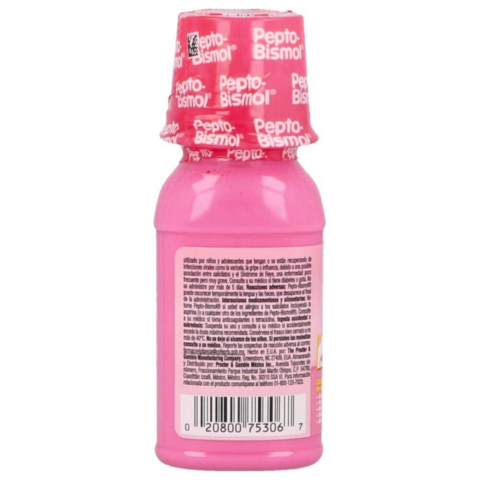 Pepto Bismol Líquido Frasco Con 118 mL 