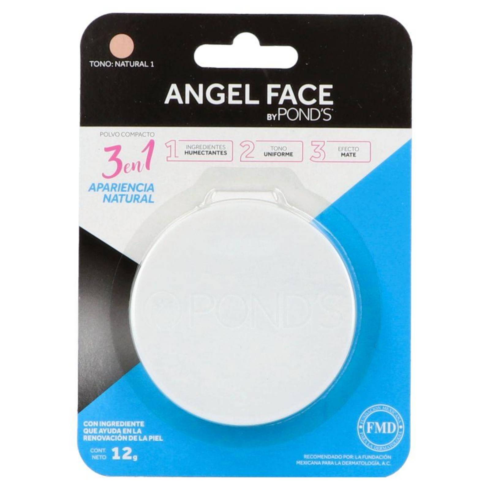 Pond´s Angel Face Maquillaje Empaque Con Polvo Compacto Con 12g y Espejo 