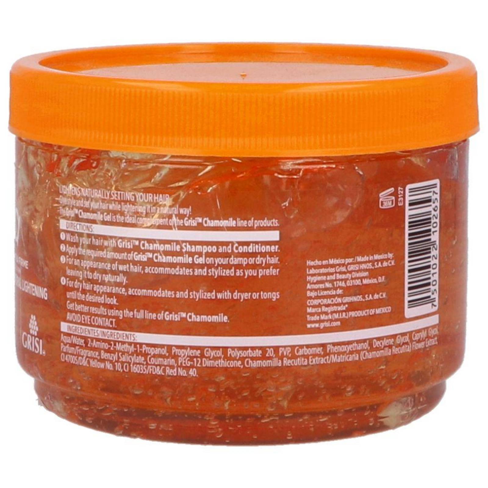 Grisi Gel Manzanilla Aclara Bote Con 400g 