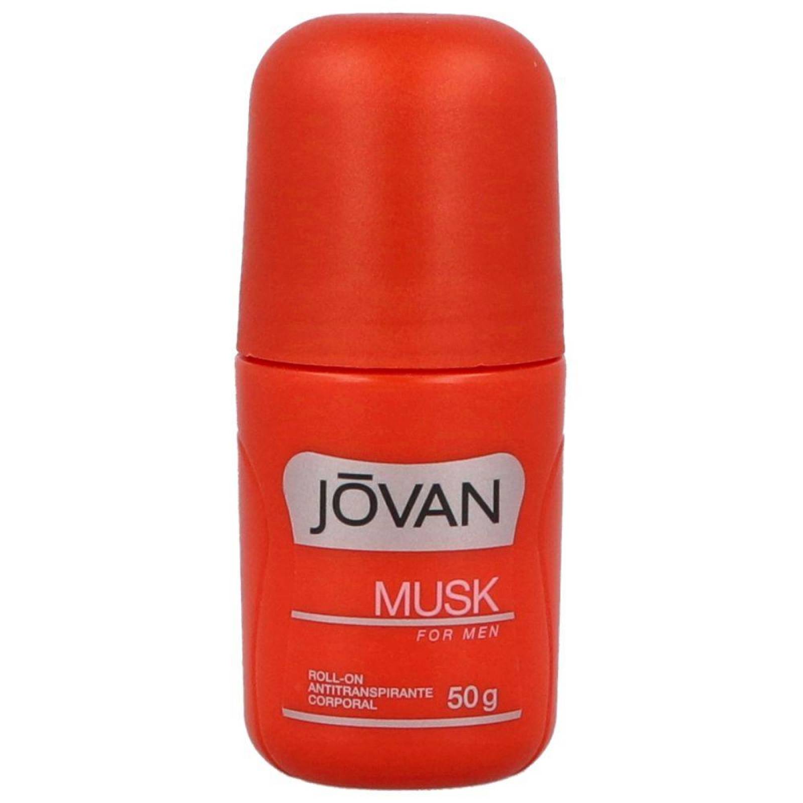 Jovan Musk For Men Roll-On Con 50g 