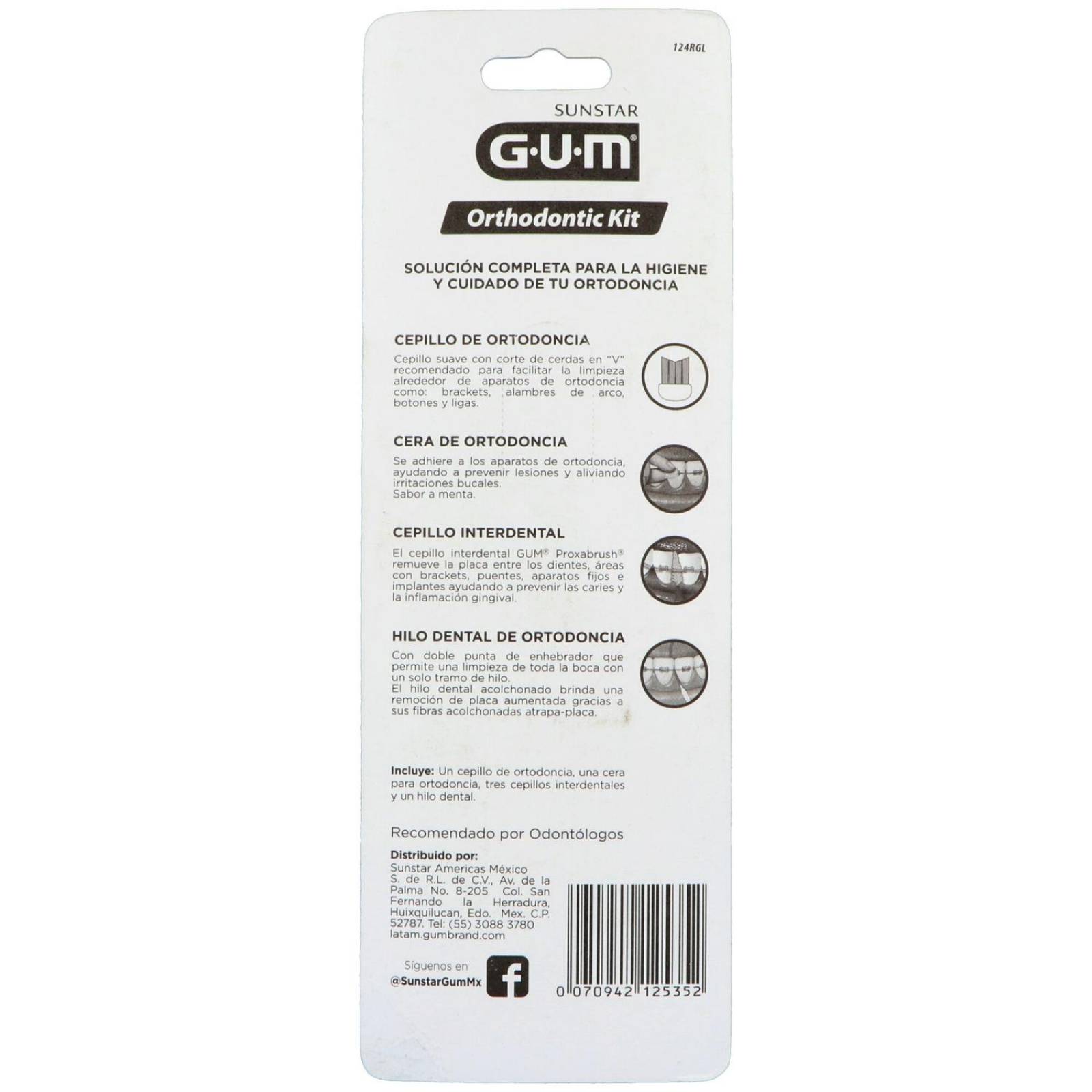 Kit De Ortodoncia Caja Con 5 Productos 