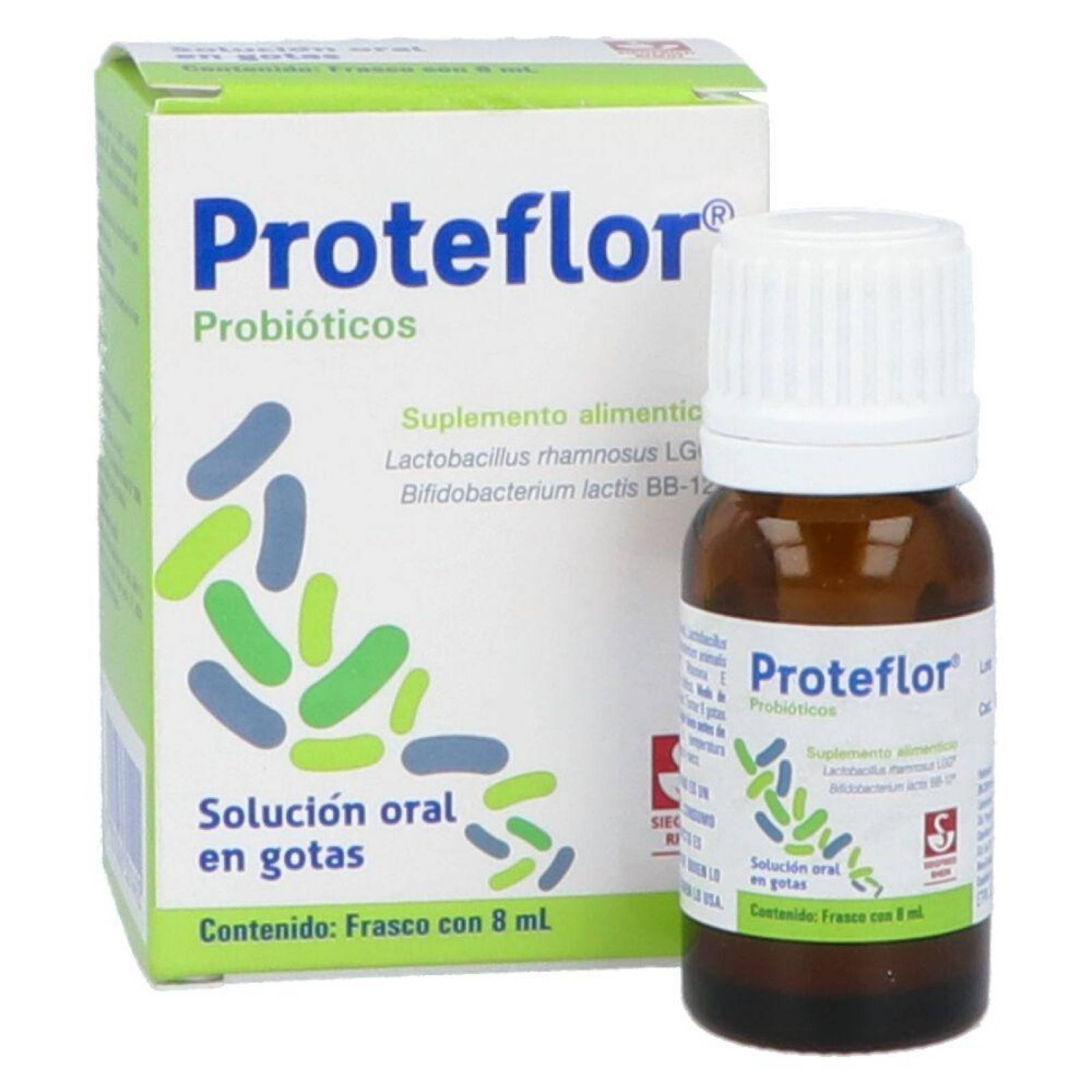 Proteflor Caja Con Frasco Con Gotas 8 mL 