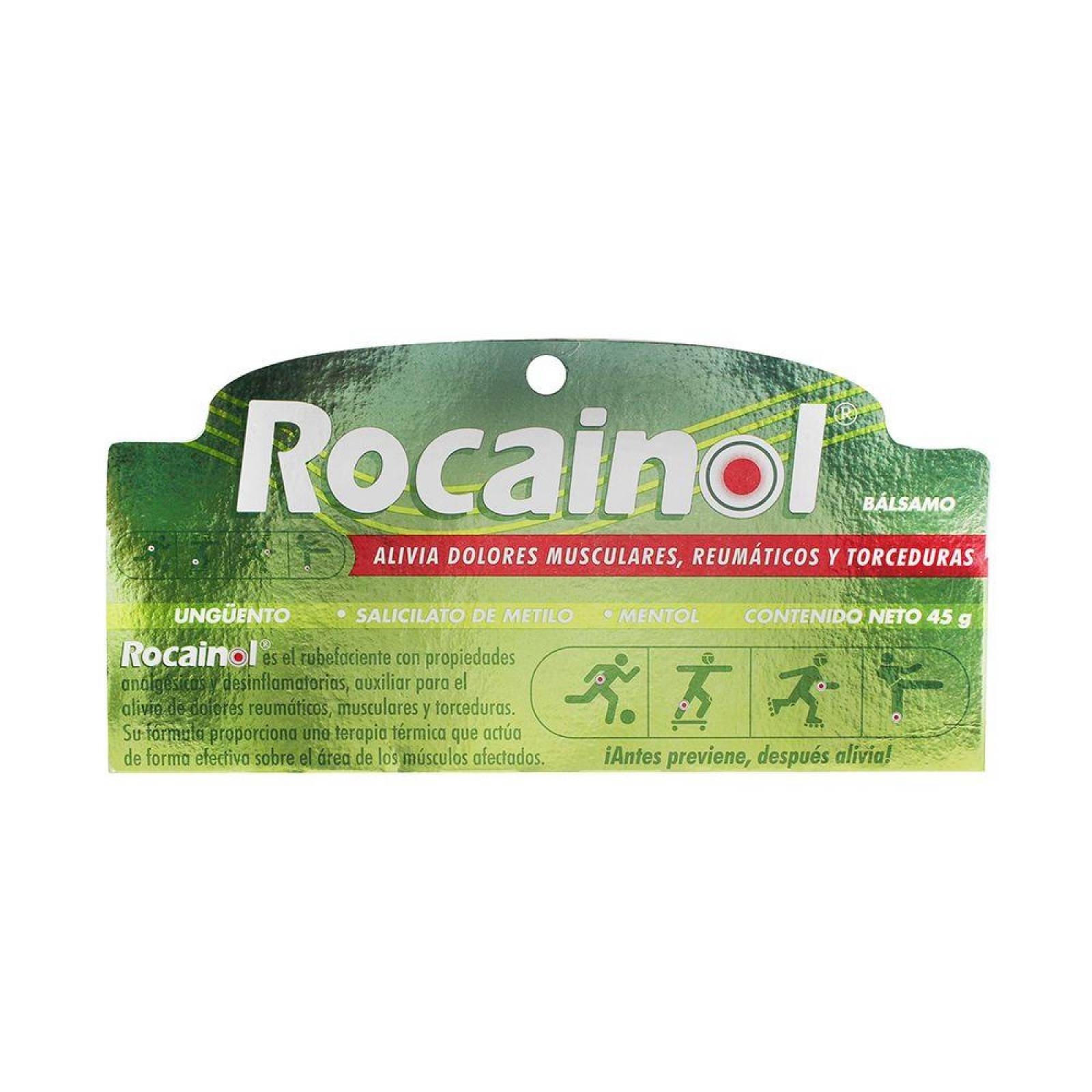 Rocainol Ungüento Caja Con Tubo Con 45g 