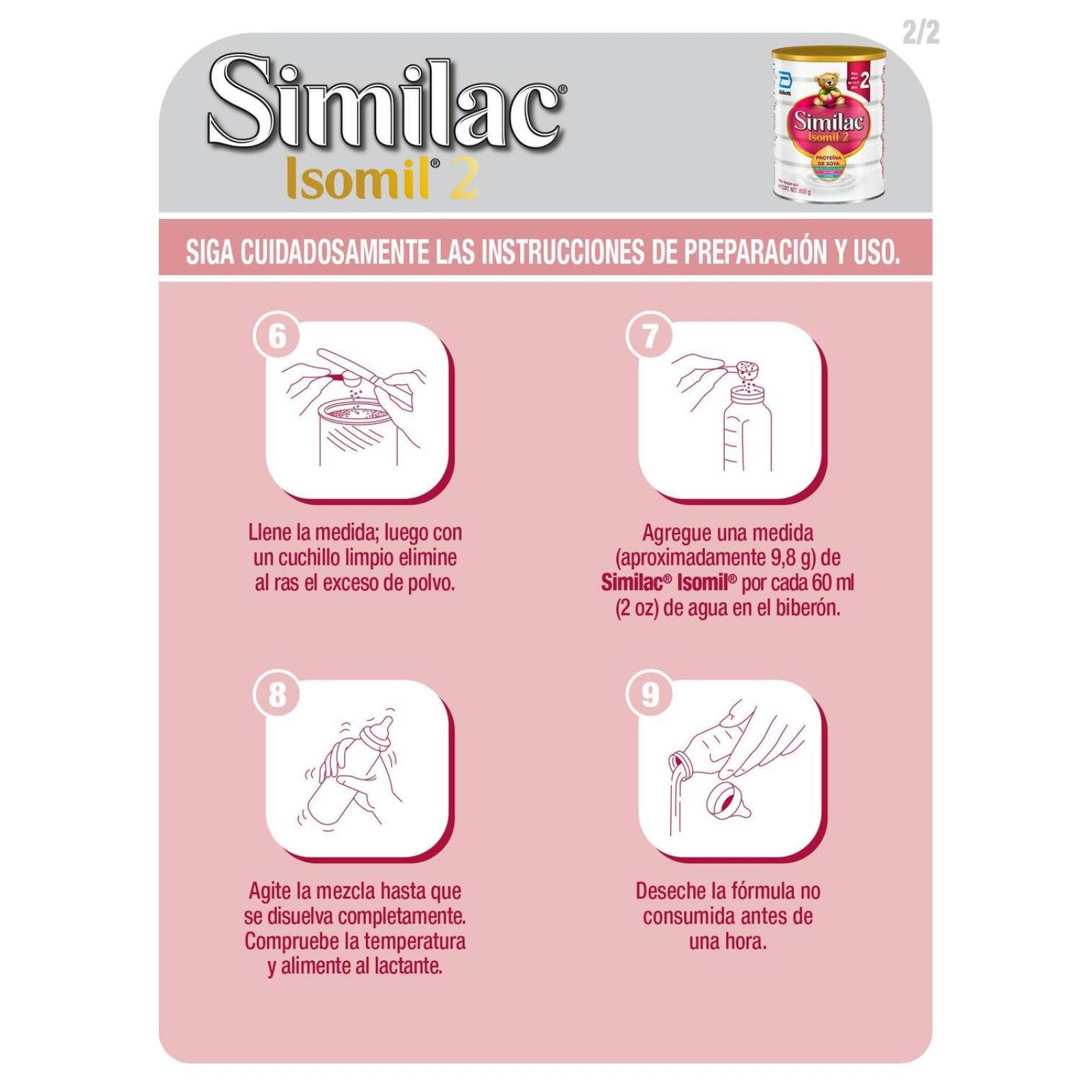 Similac Isomil 2 - 850 g 