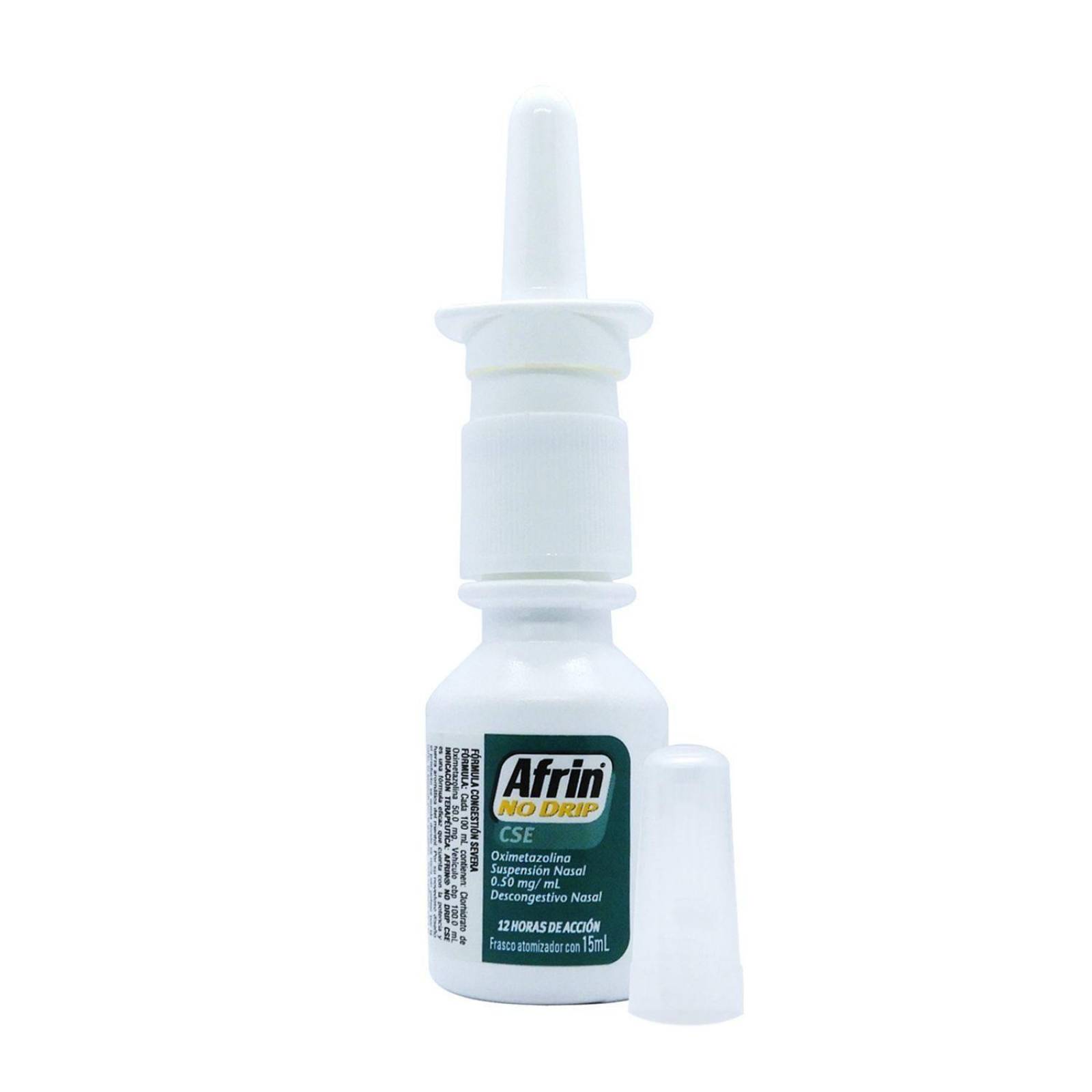 Afrin No Drip CSE Caja Con Frasco Nebulizador Con 15mL 