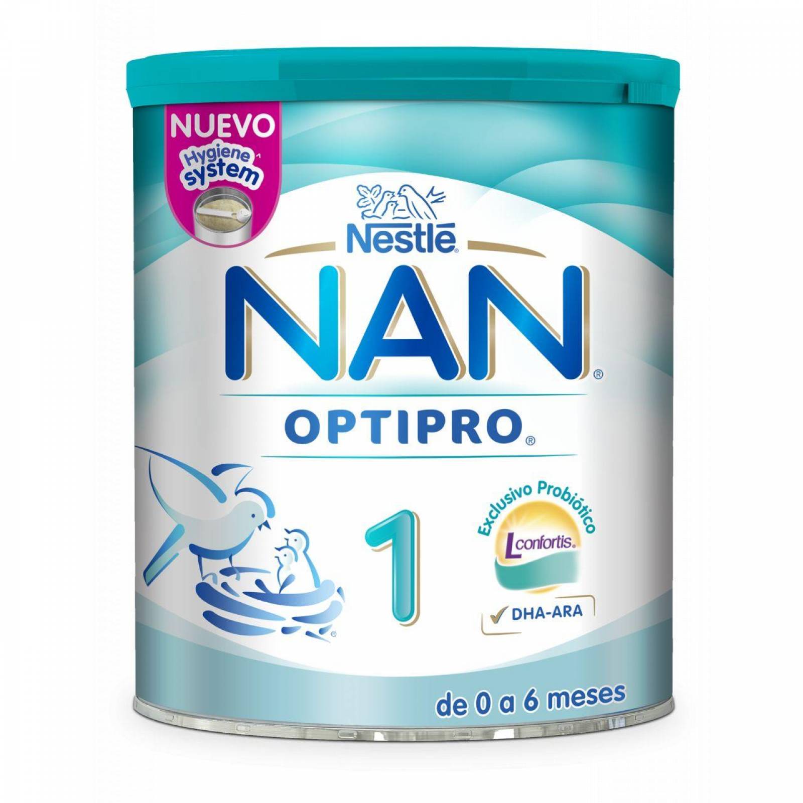 Nan 1 OptimalPro De 0 a 6 meses Lata Con 800 g 