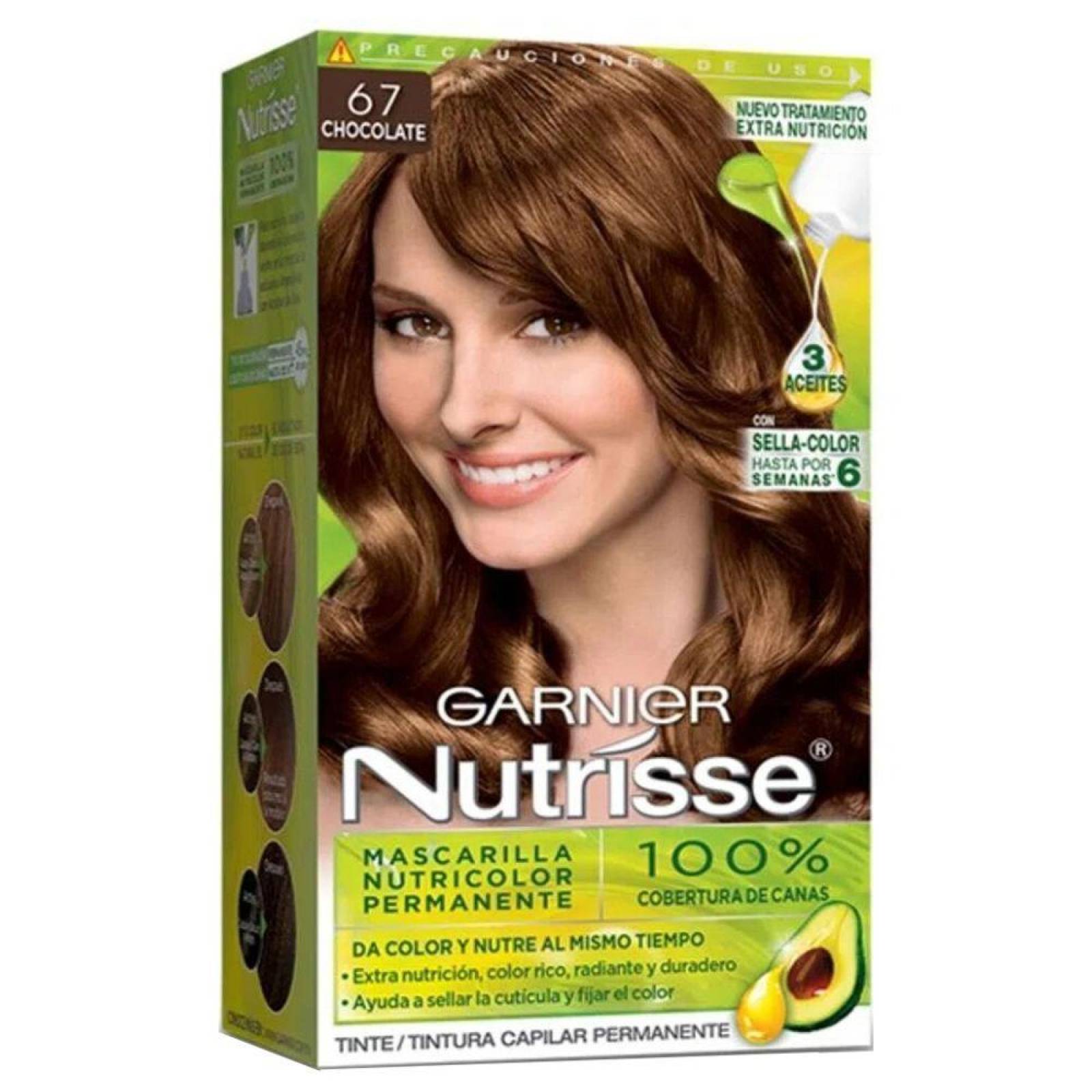 GARNIER NUTRISSE TINTE COLOR CHOCOLATE 