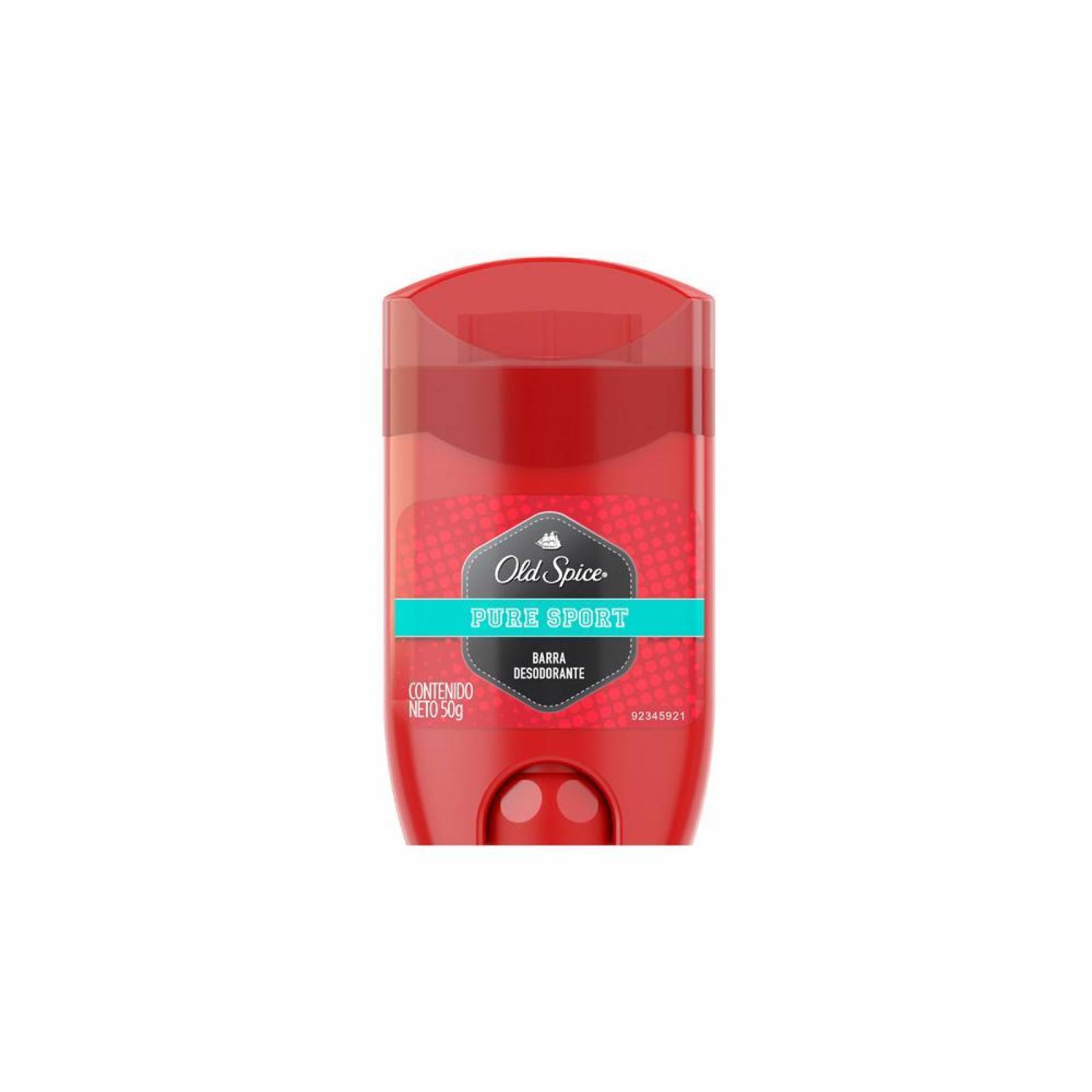 Old Spice Pure Sport Barra Desodorante Con 50g 
