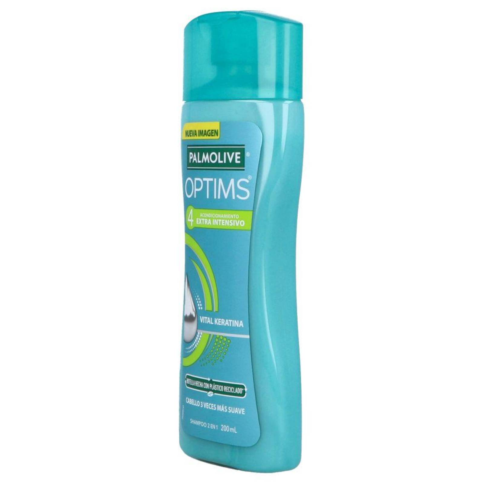 Palmolive Optims Shampoo 2 En 1 Botella Con 200mL 