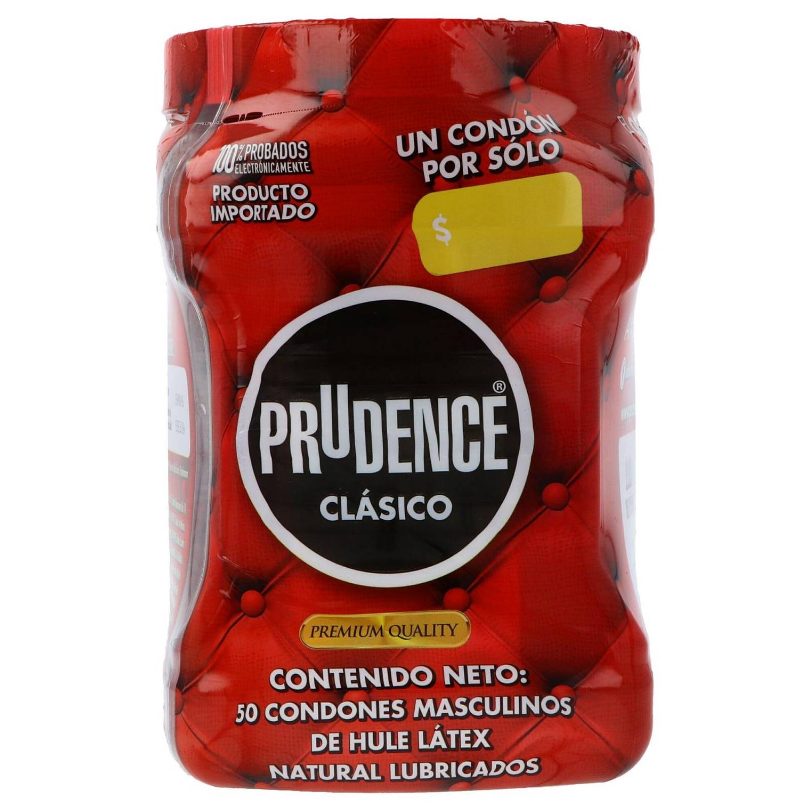 Prudence Clasico Vitrolero Con 50 Condones 