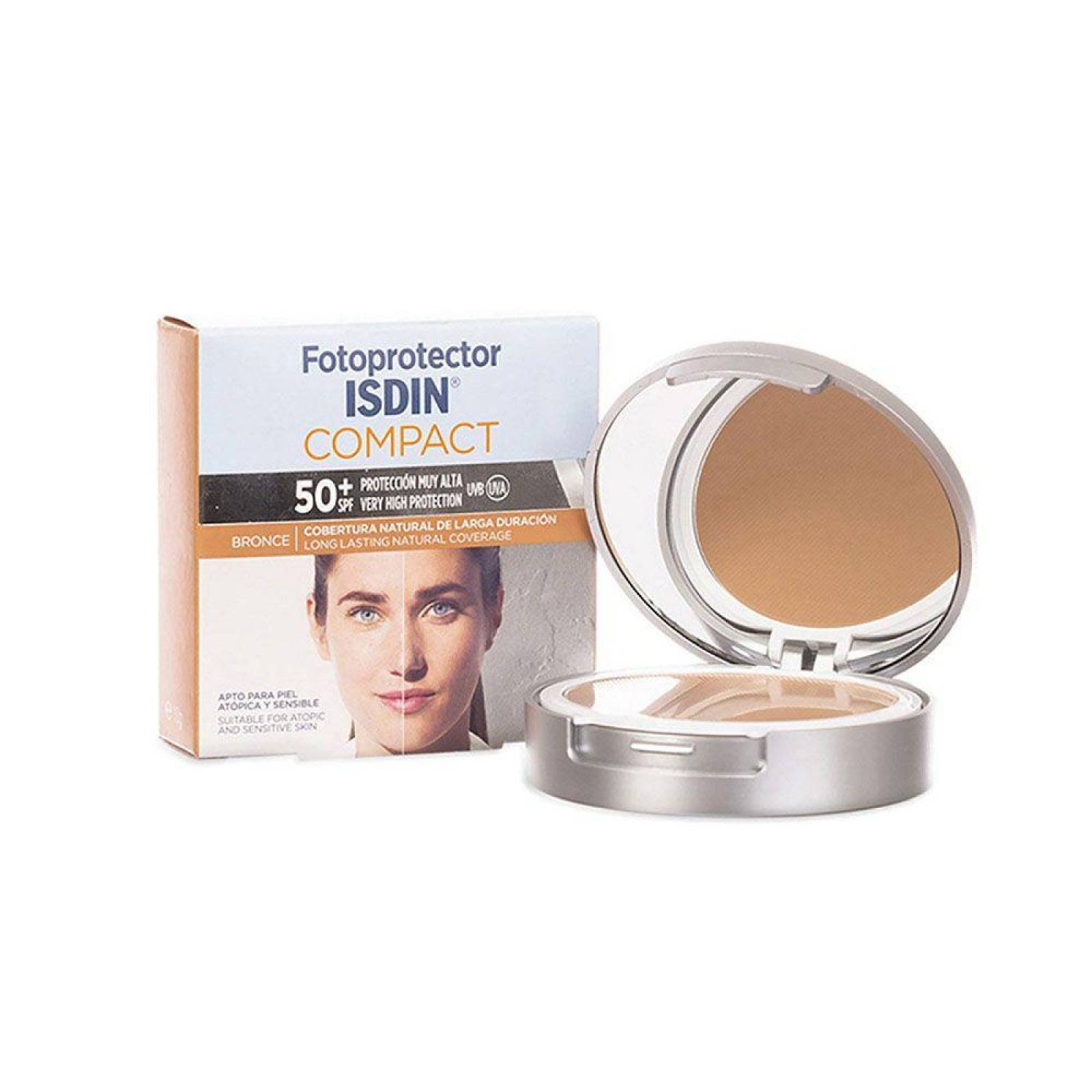 Fotoprotector Isdin Compacto SPF 50 Bronce 