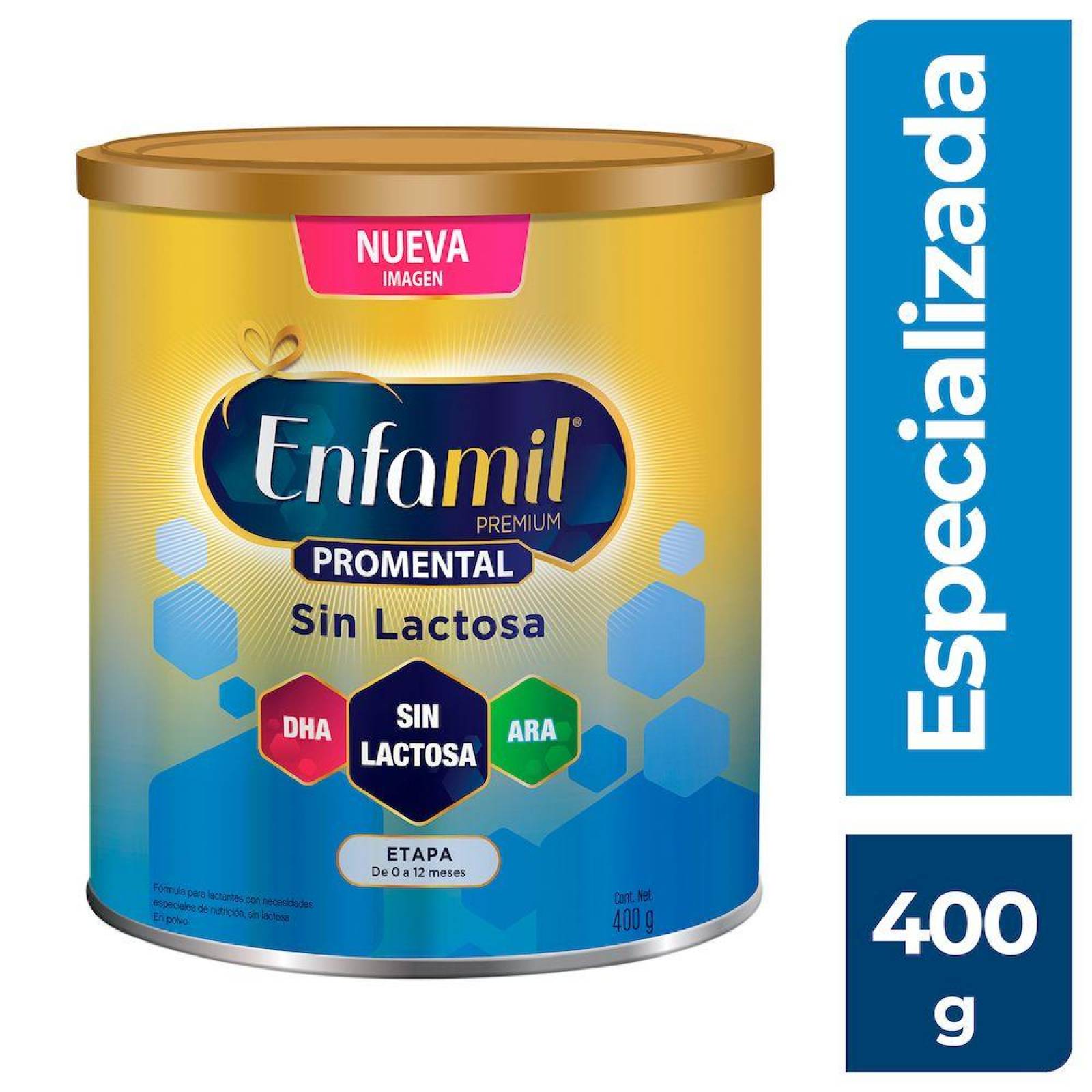 Enfamil Sin Lactosa Premium 0-12 Meses Lata con 400 g 