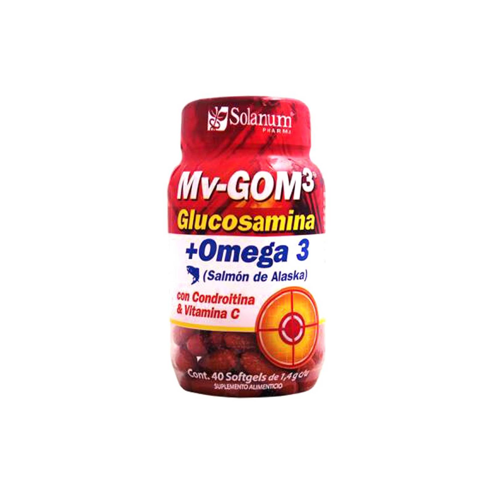 Solanum Mvgom3 Suplemento Alimenticio 40 Cápsulas 