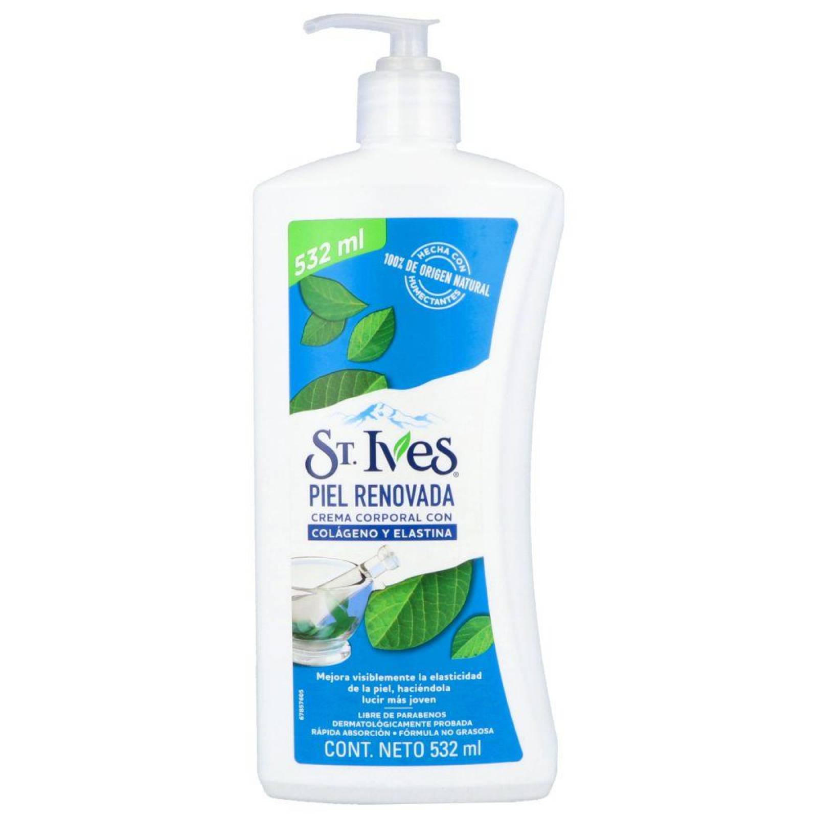 Crema Corporal St. Ives Piel Renovada Frasco Con 532 mL 