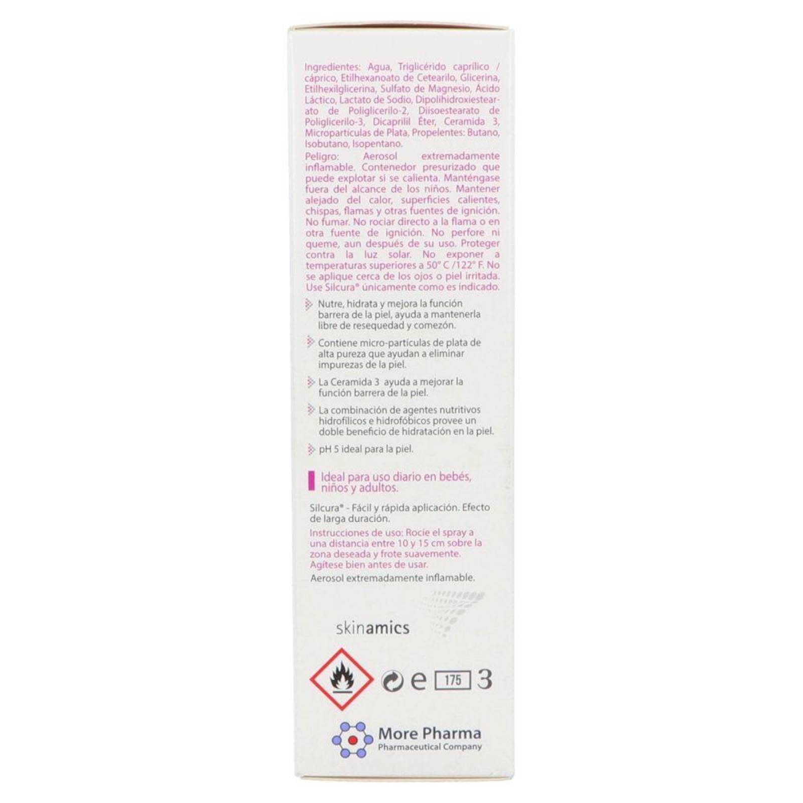 Silcura Emulsión con Micropartículas de Plata Caja Con 125 mL 