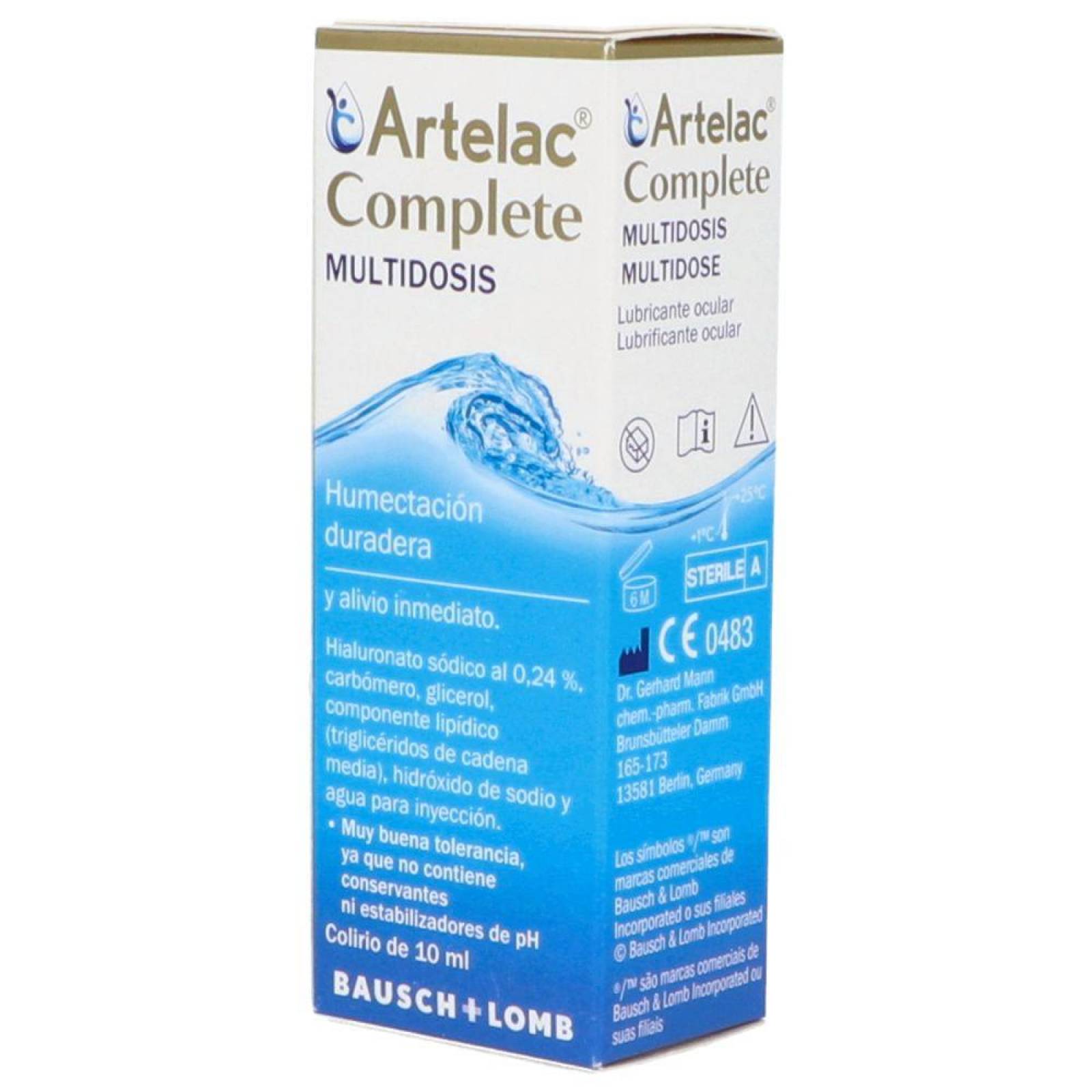 Artelac Complete Caja Con Frasco Con 10 Ml 