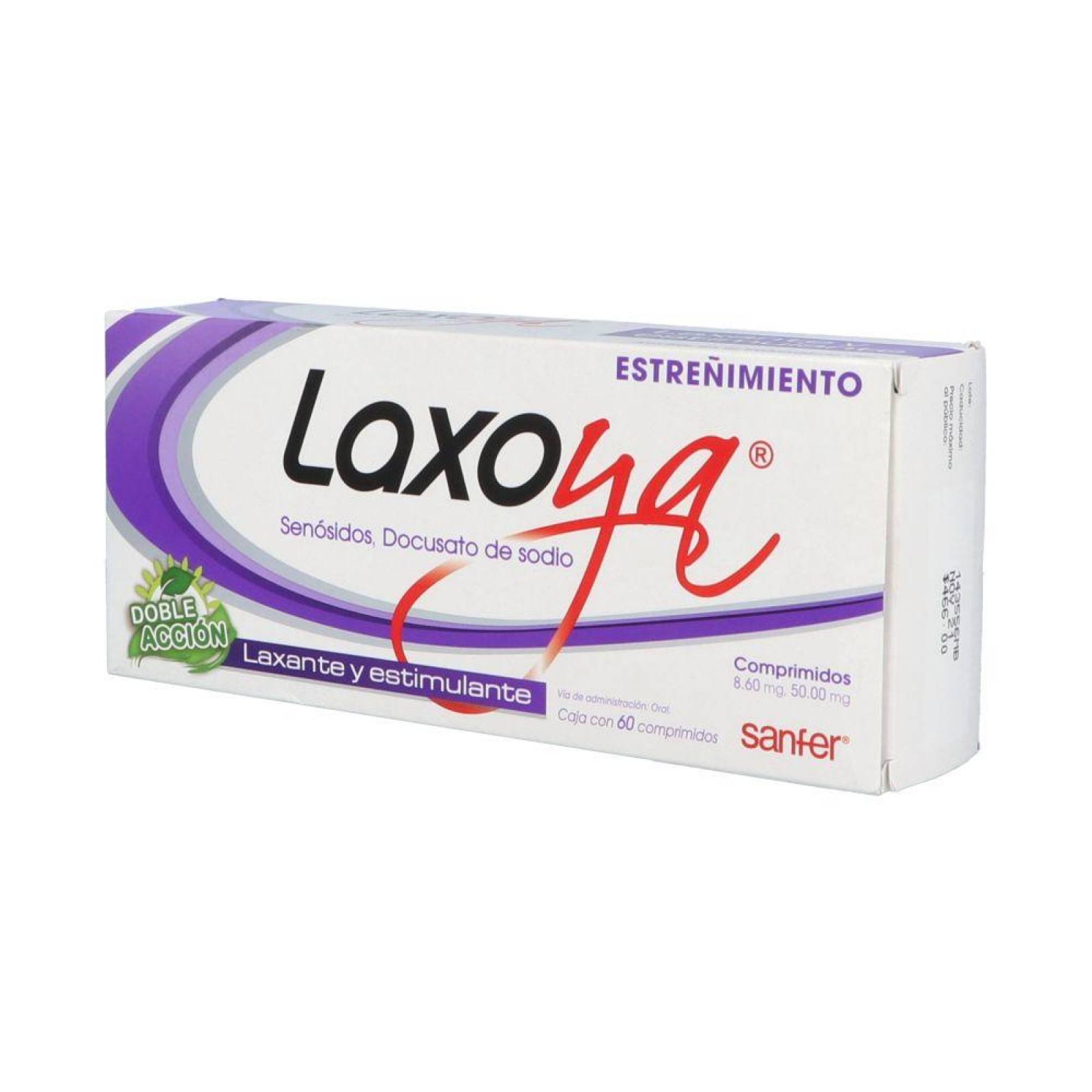 Laxoya Caja Con 60 Comprimidos 