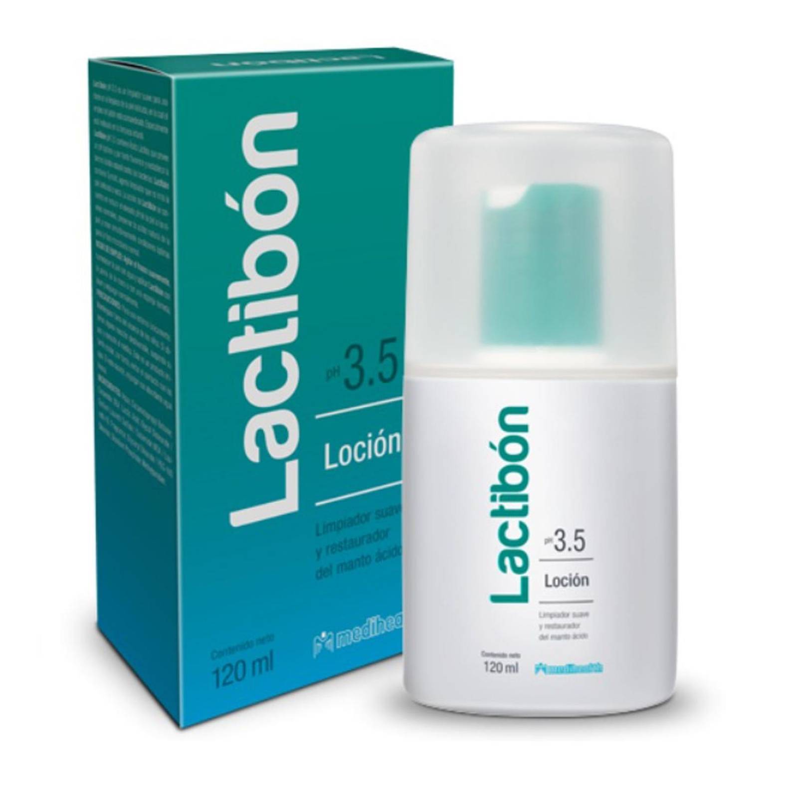 Lactibón Loción pH 3.5 Caja Con Frasco Con 120 mL 